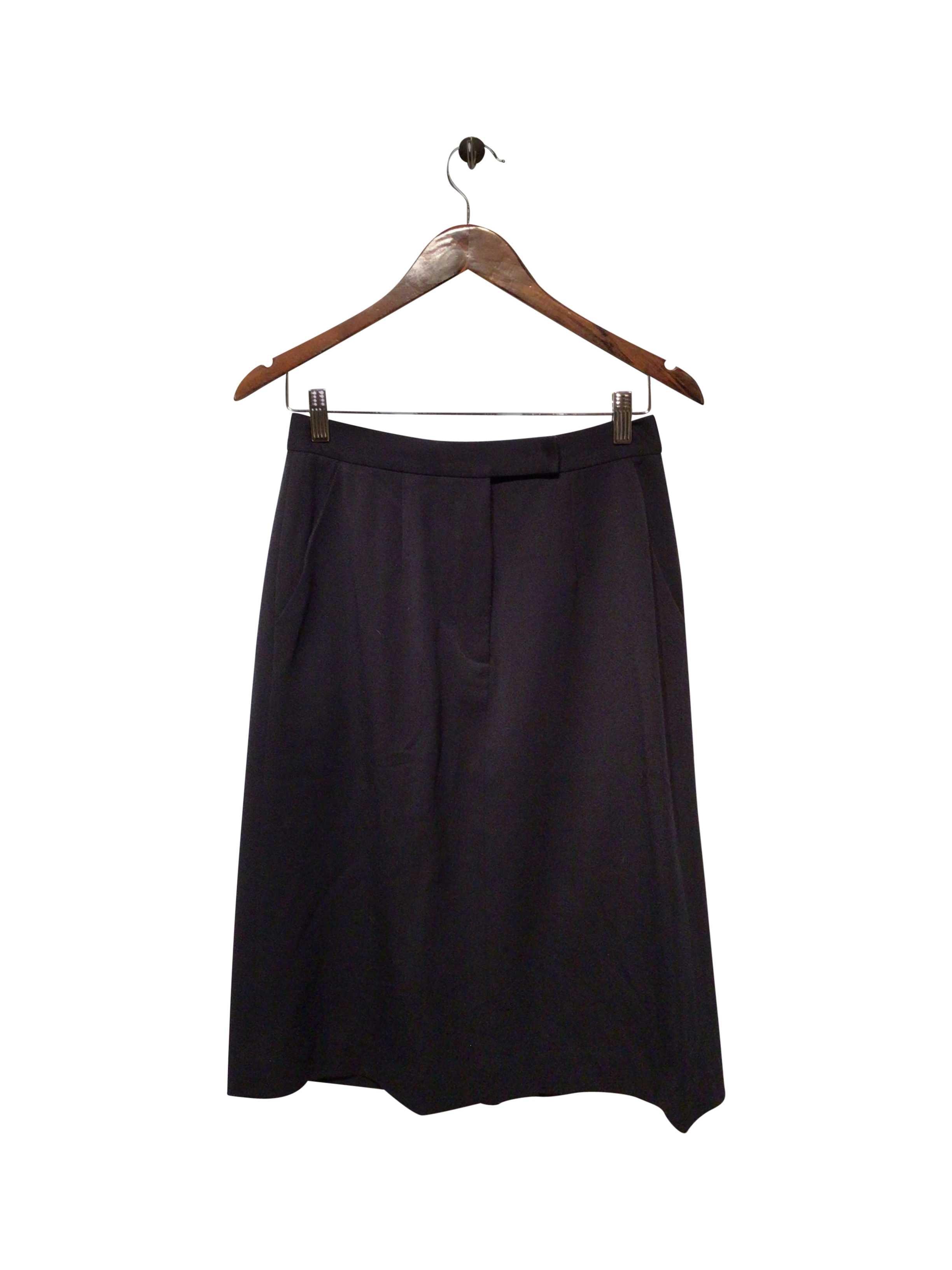 HOLT RENFREW Stylish Blue Regular Fit Second - hand Skirt Size 8
