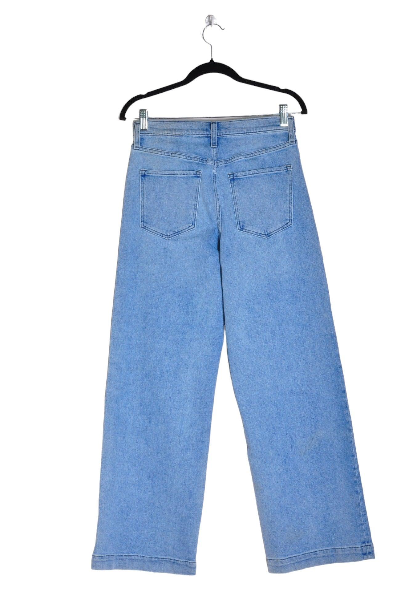 BANANA REPUBLIC Stylish Women's Blue Regular Fit Straight-Legged Jeans - Size 29