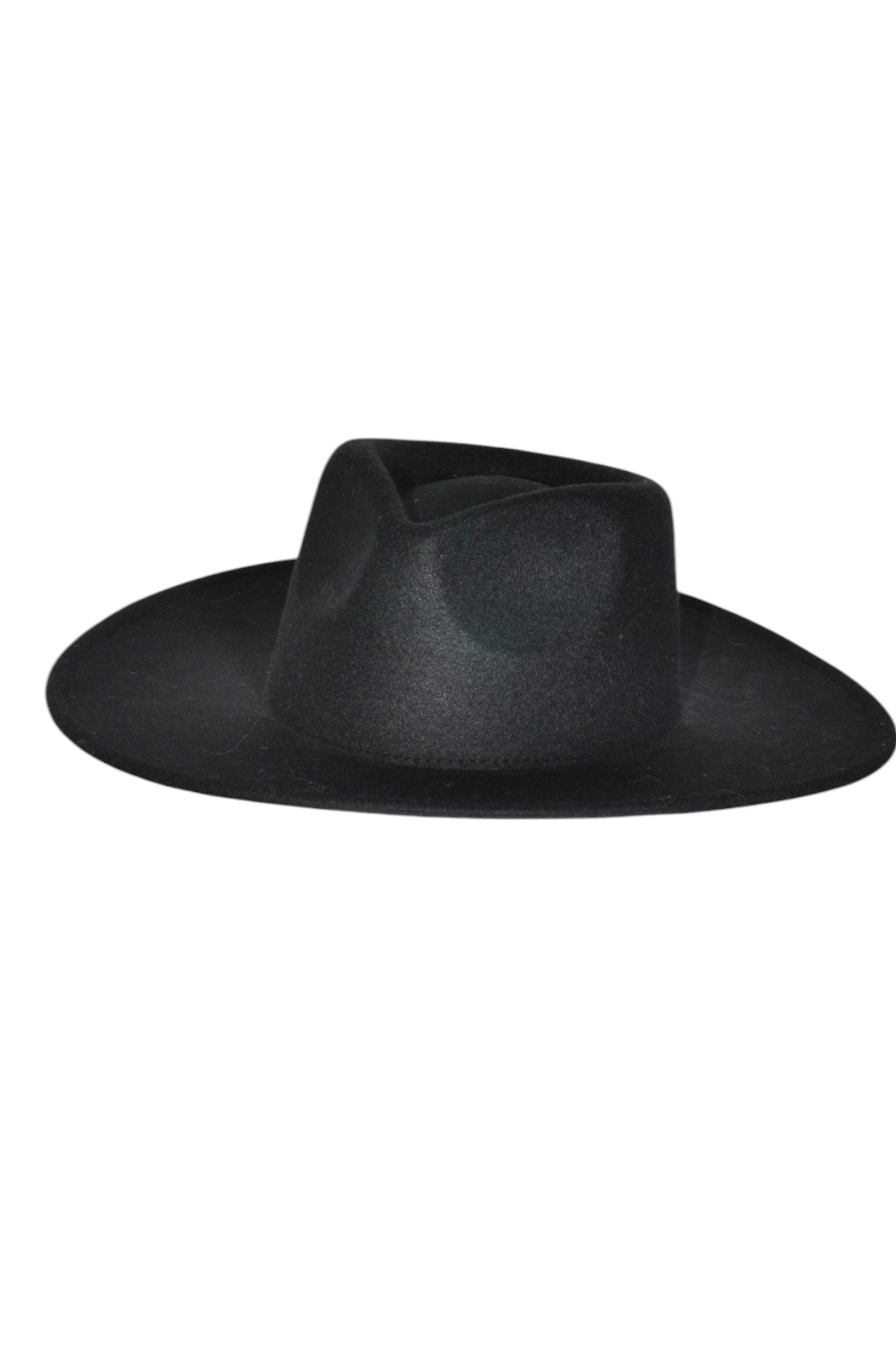 Stylish HOLLYWOOD BOULEVARD Regular-Fit Women's Black Hat - Size S