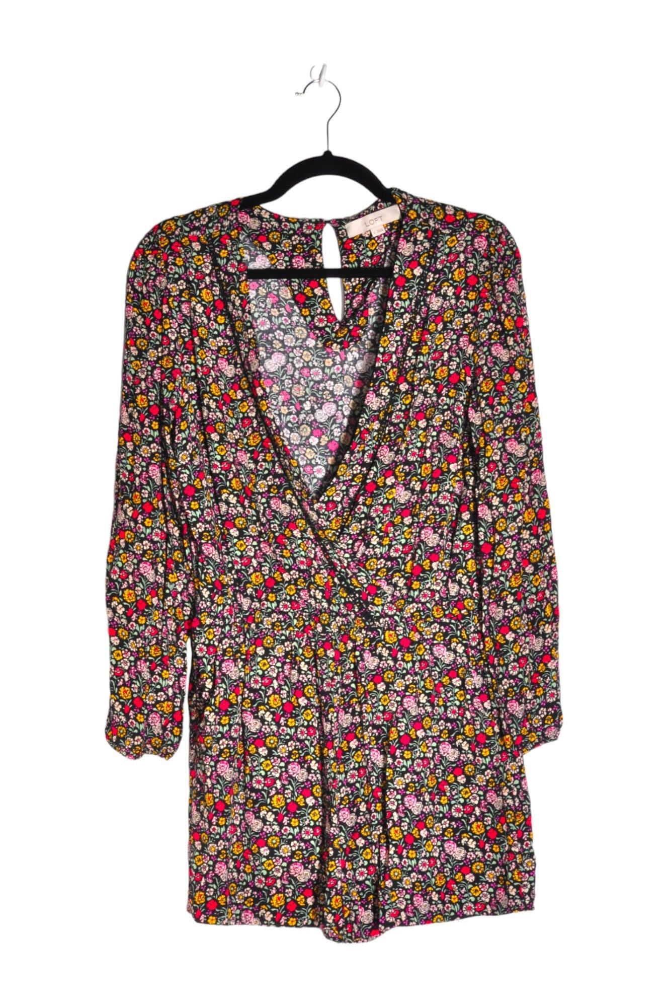 Trendy LOFT Women's Brown Regular-Fit Rompers in Size S