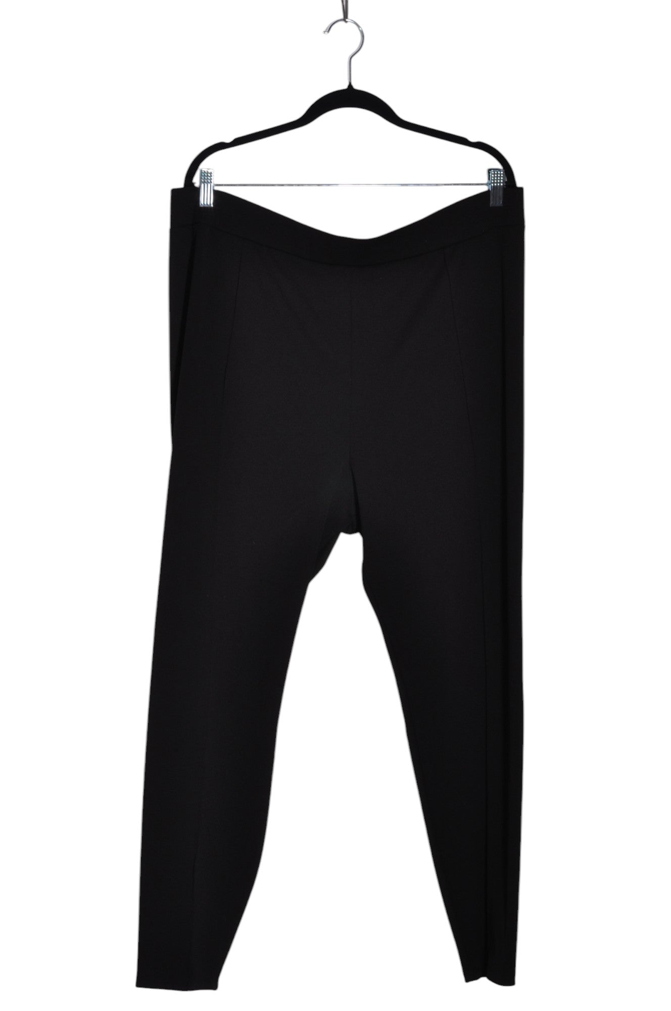 FOREVER 21 Stylish Women's Black Regular Fit Work Pants - Size 3XL