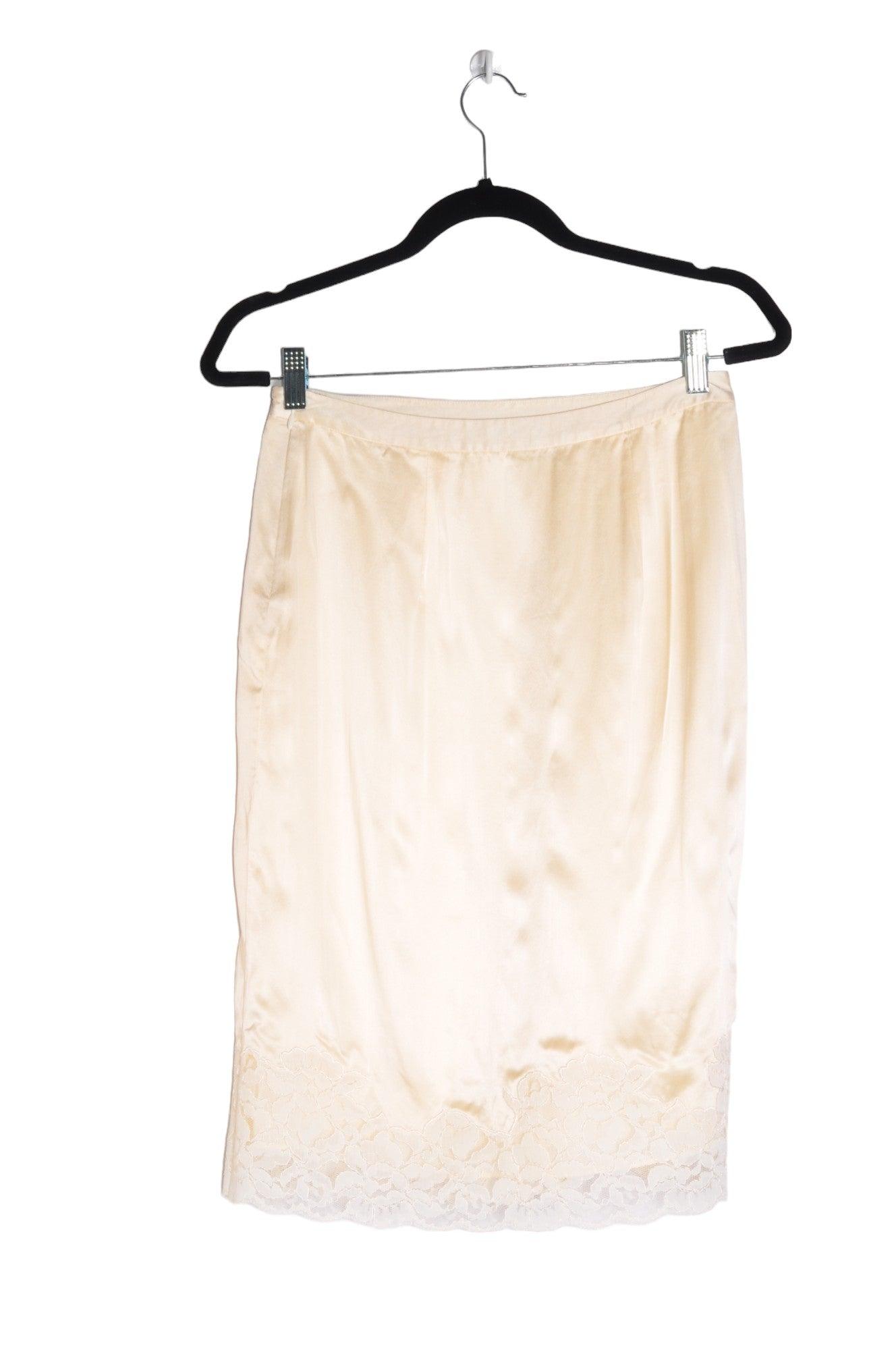 BANANA REPUBLIC Women's Regular Fit Casual Beige Skirt - Size 2, Second Hand