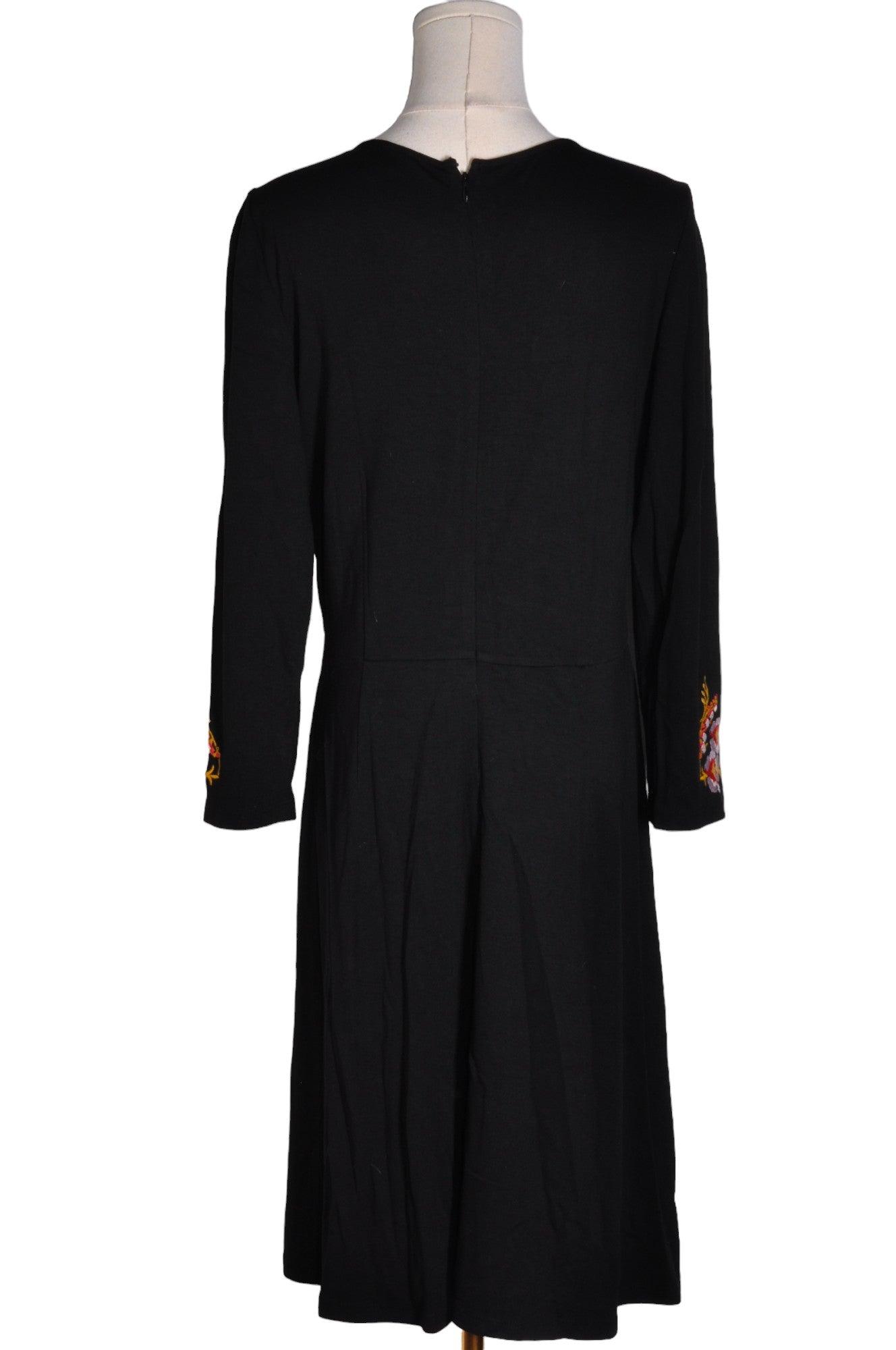 LOFT Women's Elegant Black Regular-Fit Size 10 Maxi Dresses