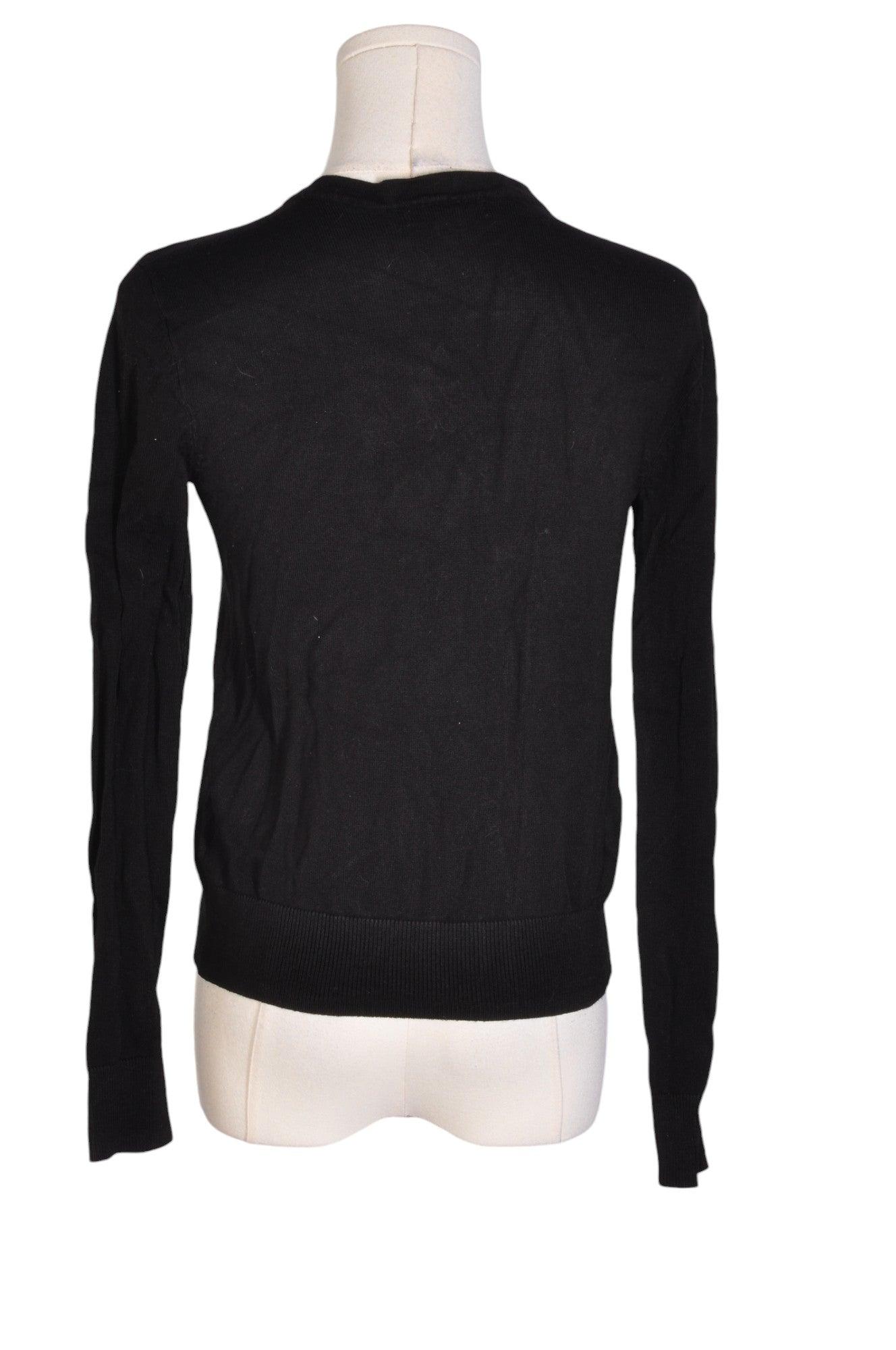 Stylish H&M Women's Regular Fit Black Cardigan - Size S
