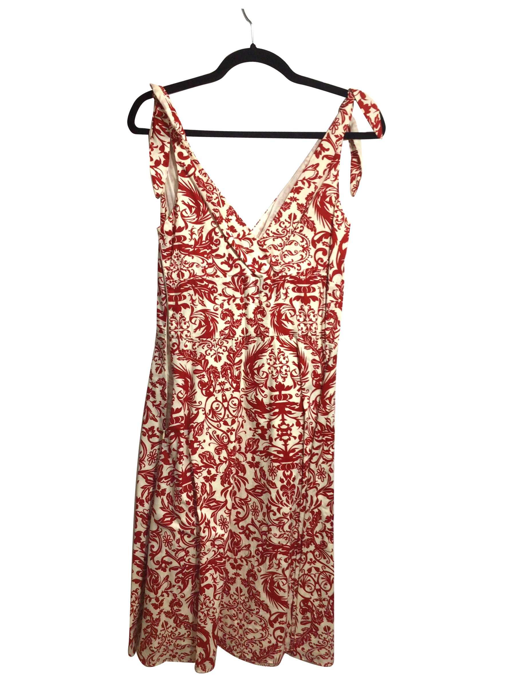 Stylish GIRL FRIDAY Regular Fit Red Shift Dress - Size 4