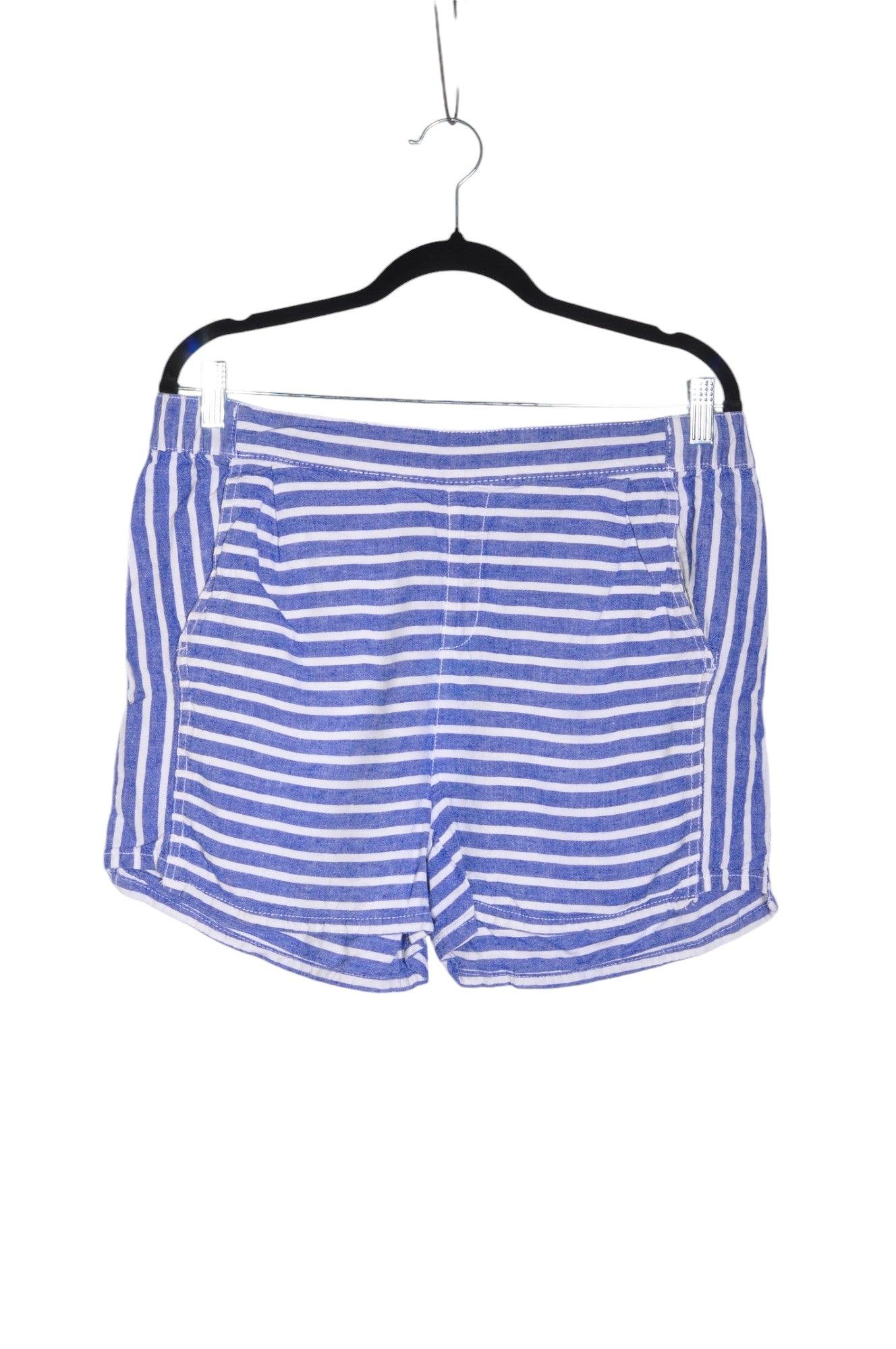 JOE FRESH Stylish Women's Classic Blue Regular Fit Shorts - Size L