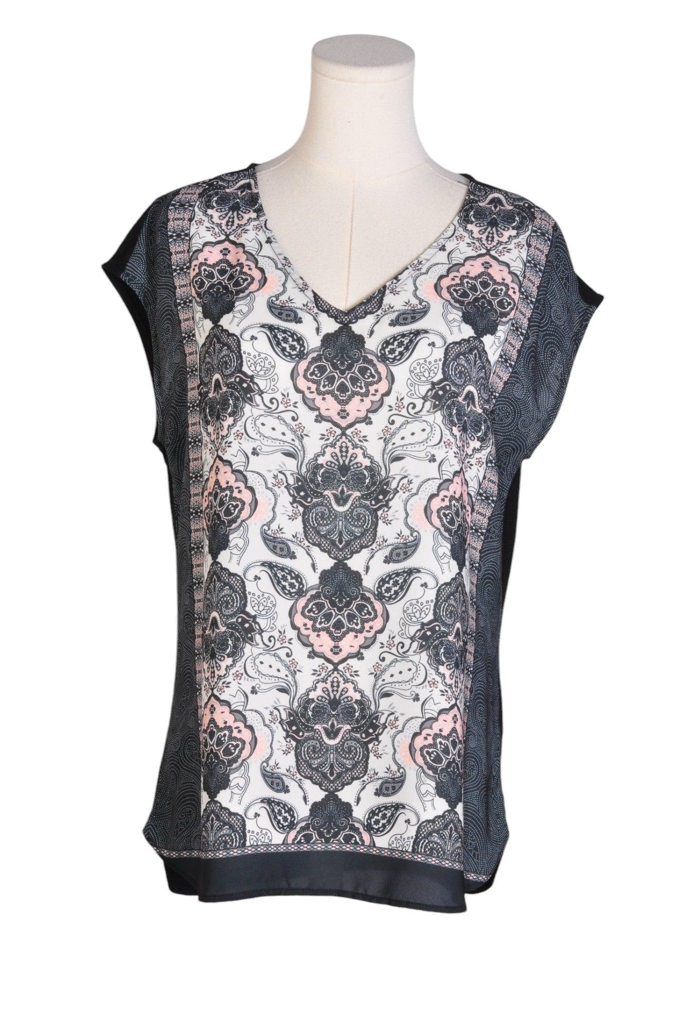 Stylish RICKI'S Regular Fit Black Women's Blouses - Size M
