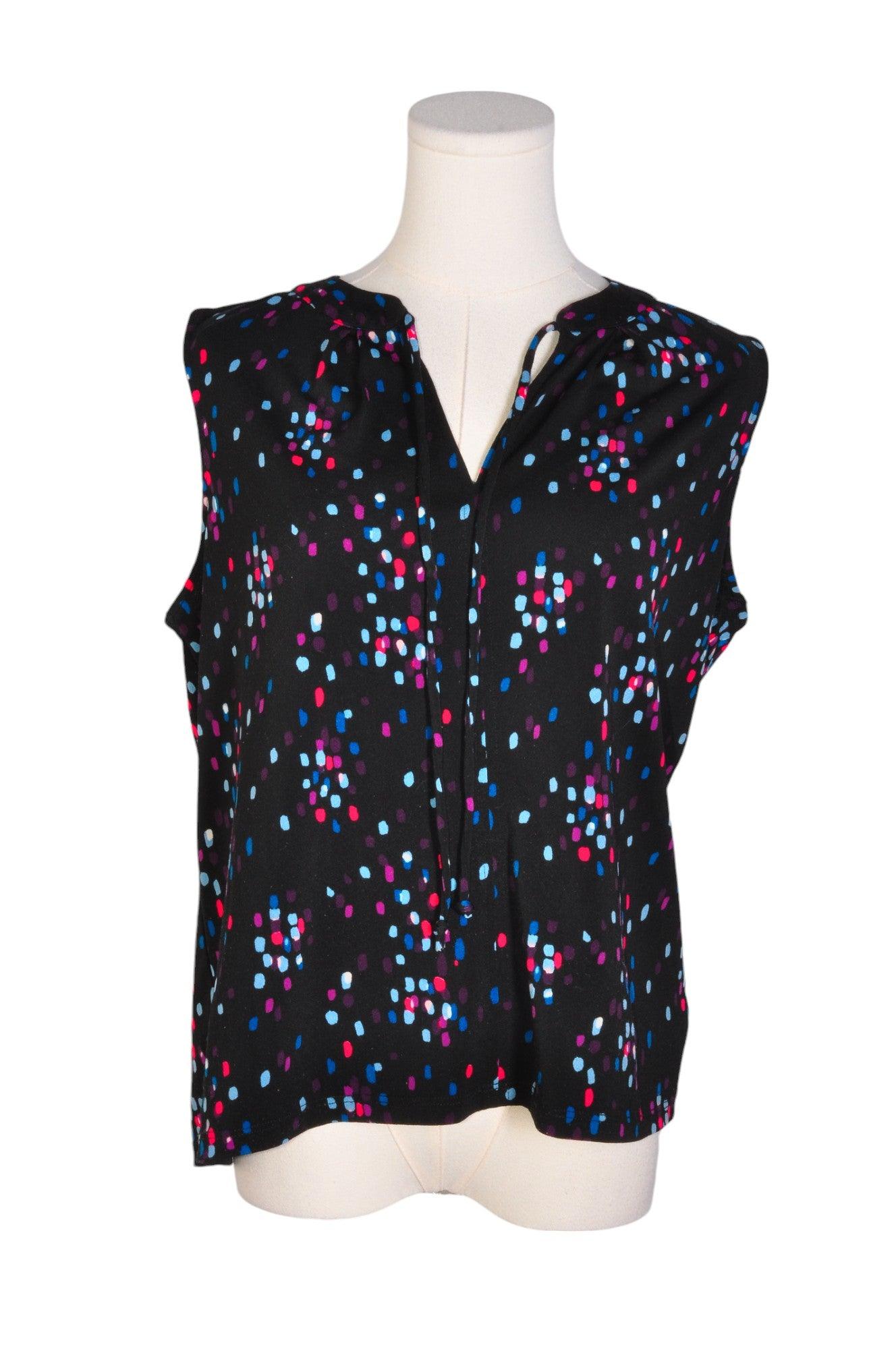 RICKI'S Stylish Regular-Fit Women's Black Blouse - Size M