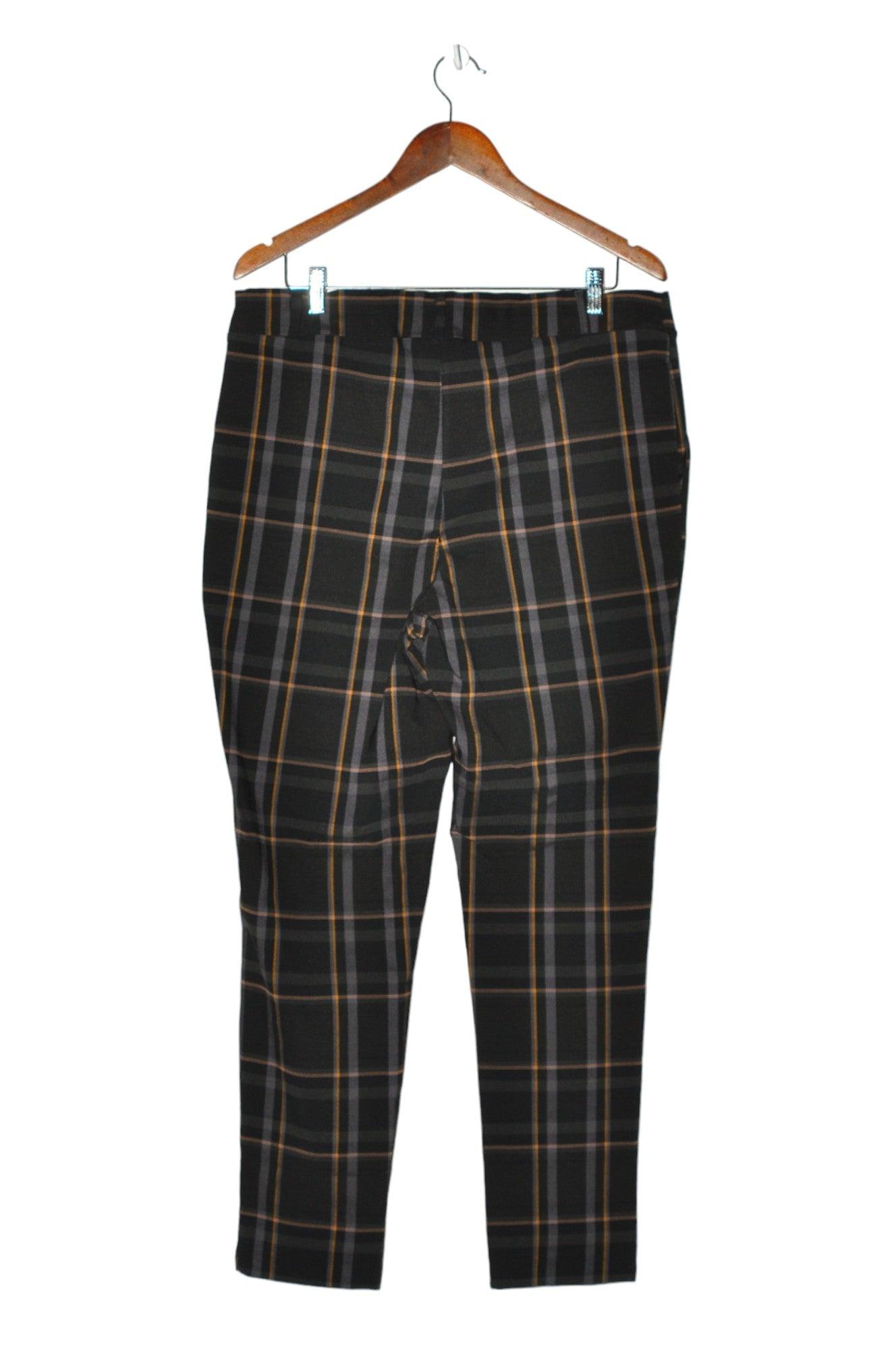 ROBIN BARRE Stylish Women's Black Regular-Fit Work Pants - Size 1X