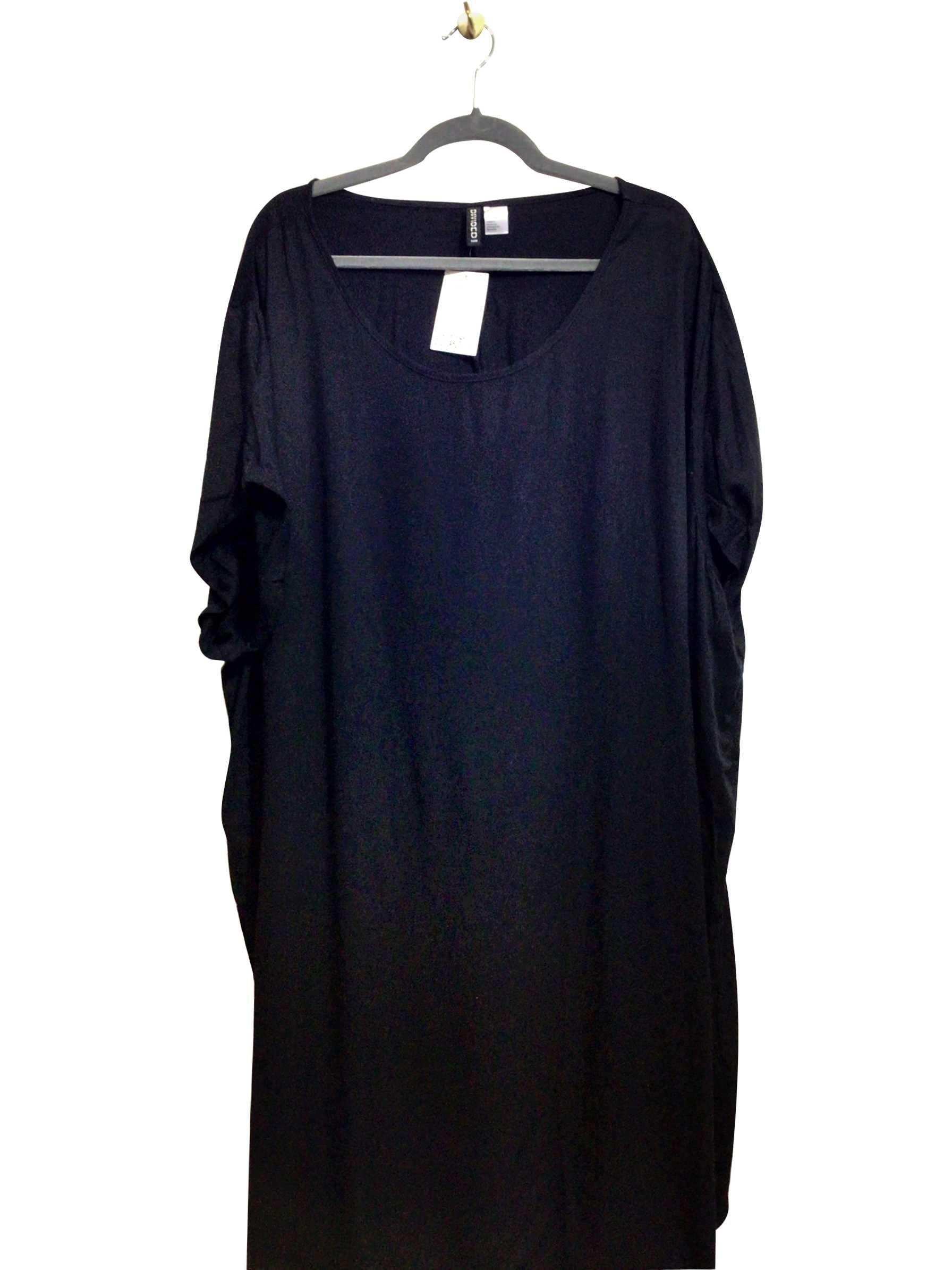 H&M Stylish Regular Fit Black Maxi Dress - 3XL