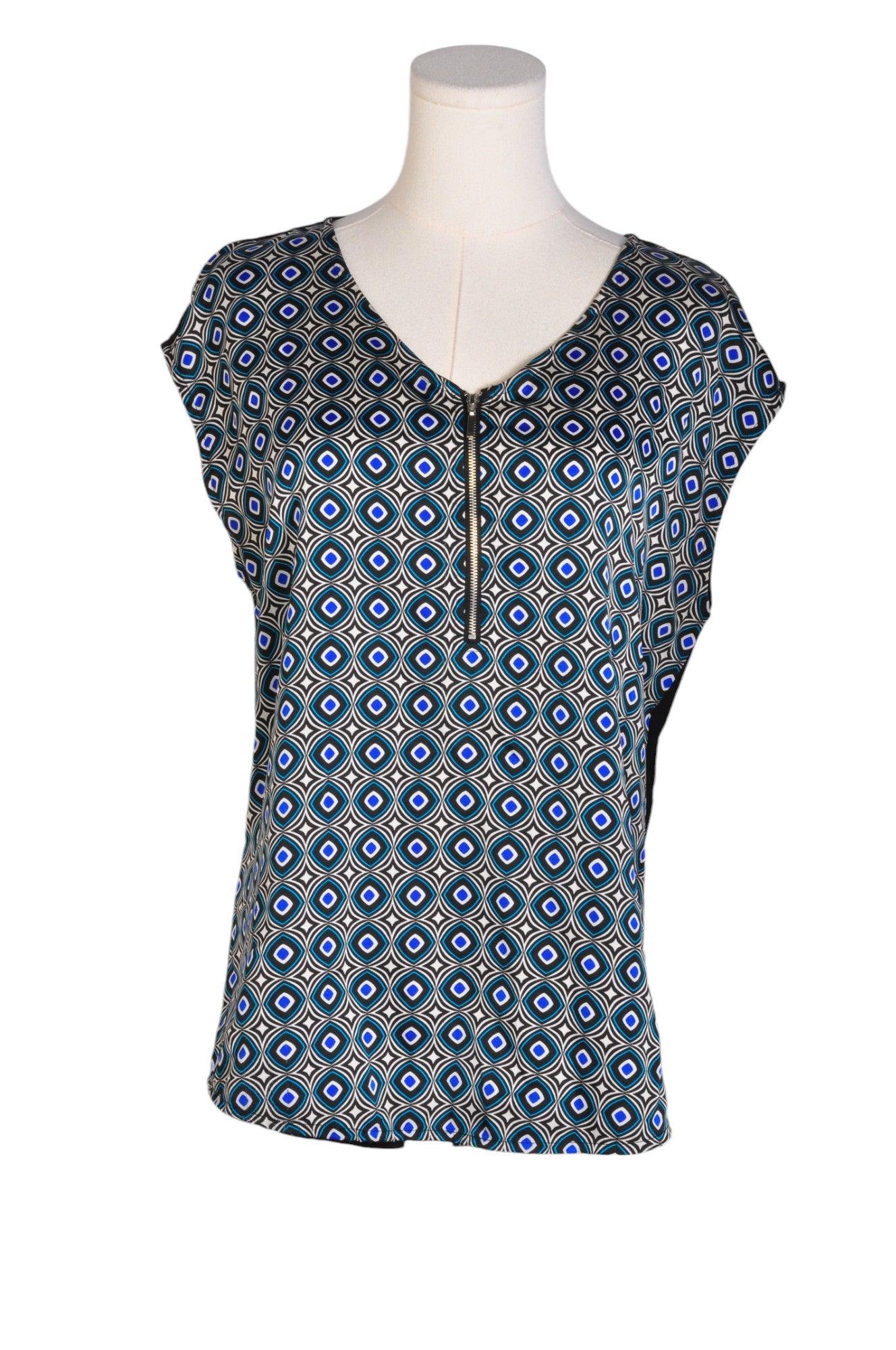 RICKI'S Stylish Regular-Fit Black Women's Blouse - Size M