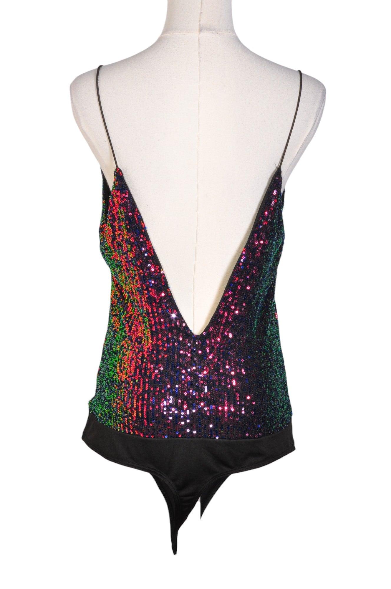 Stylish REVAMPED Blue Regular Fit Women Bodysuits - Size L