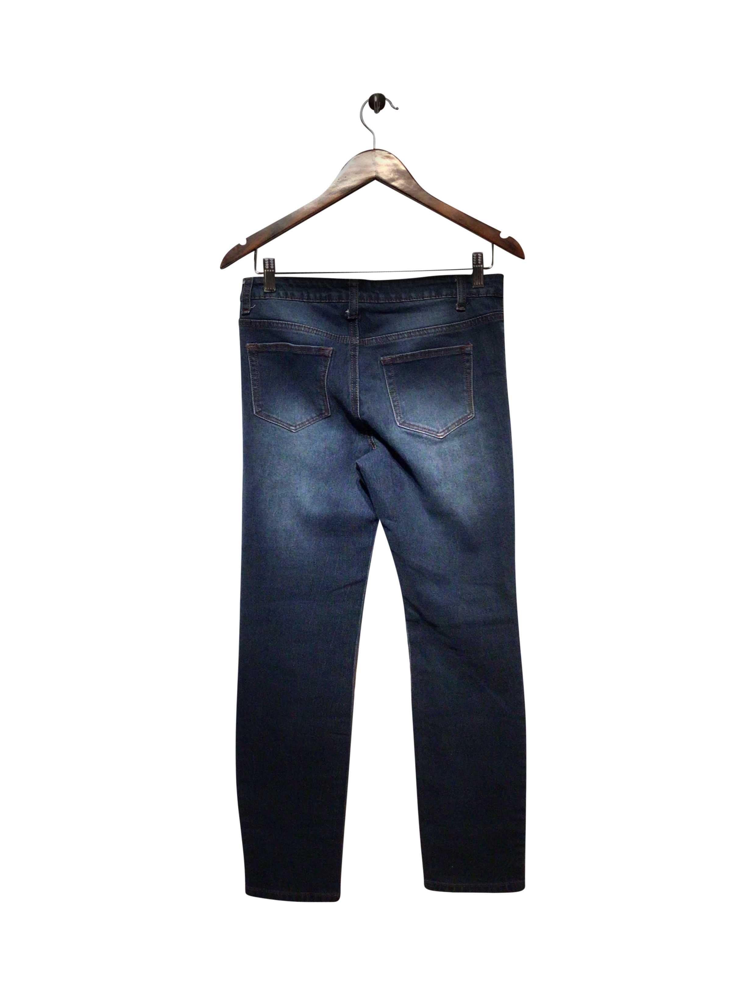 GRENIER Stylish Regular Fit Blue Straight - Legged Second - Hand Jean Size 5