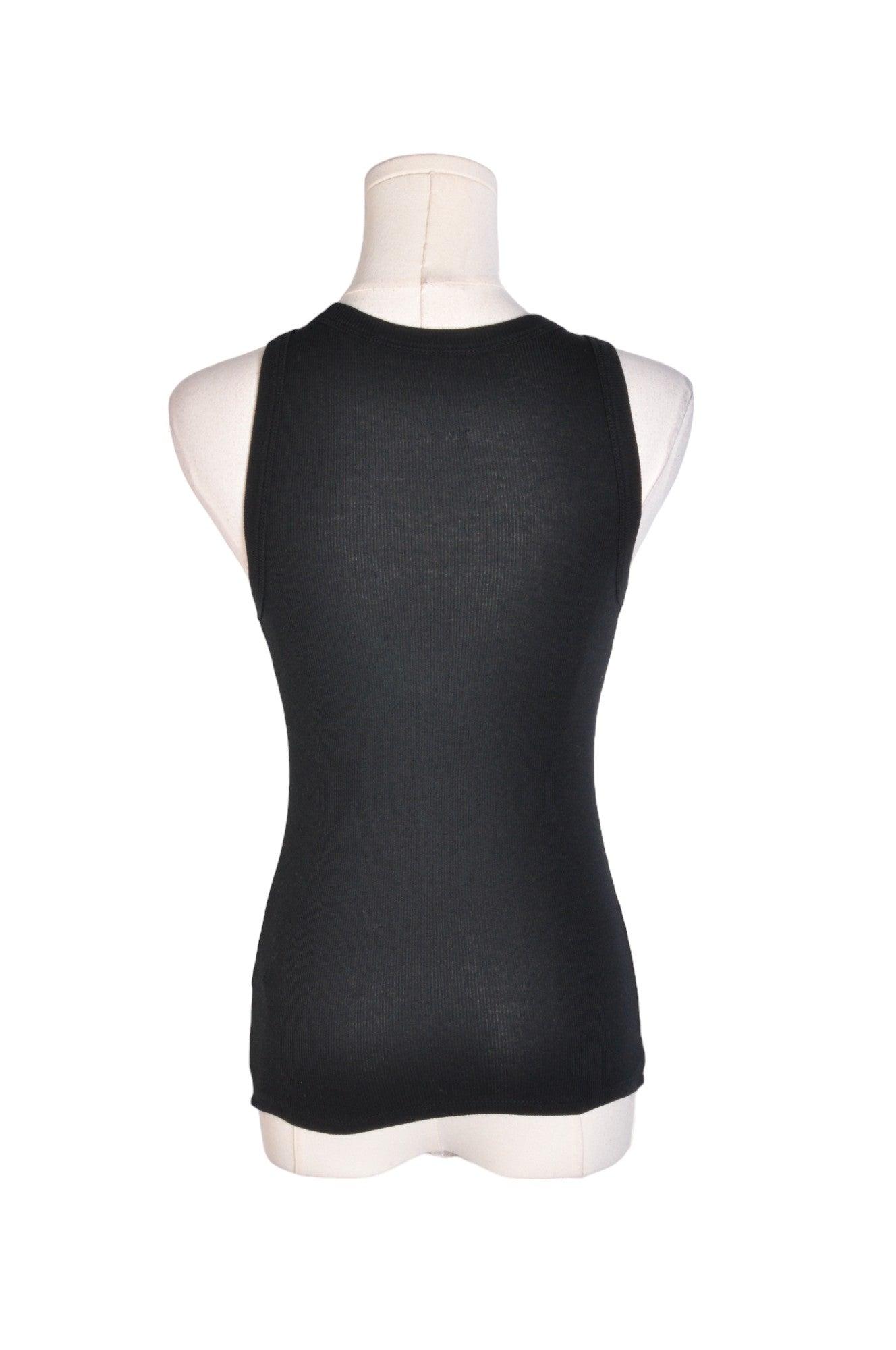 A NEW DAY Stylish Women's Regular Fit Black Tank Tops - Size XS