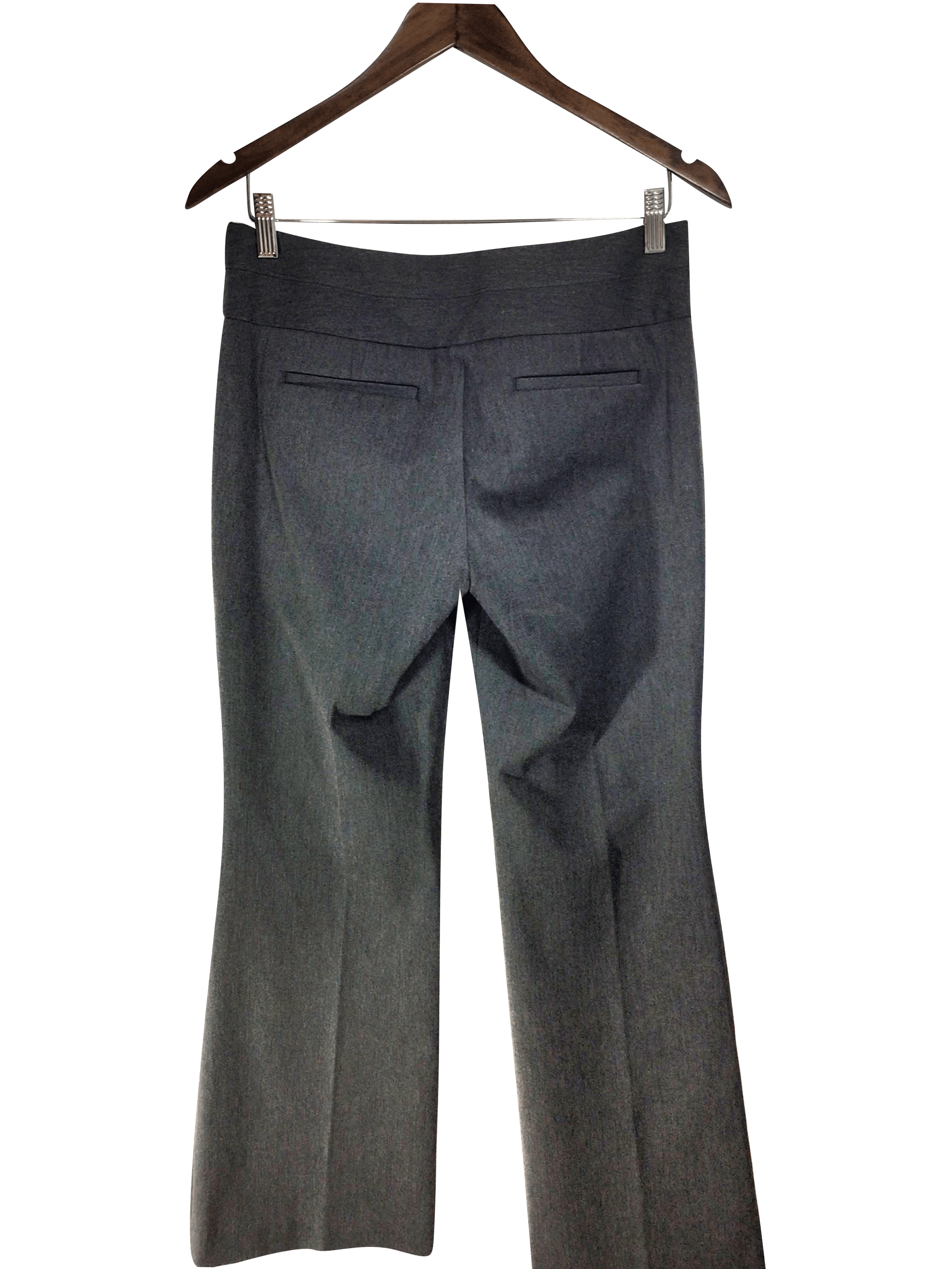 EXPRESS Second - Hand Gray Regular - Fit Women's Work Pants Size 2