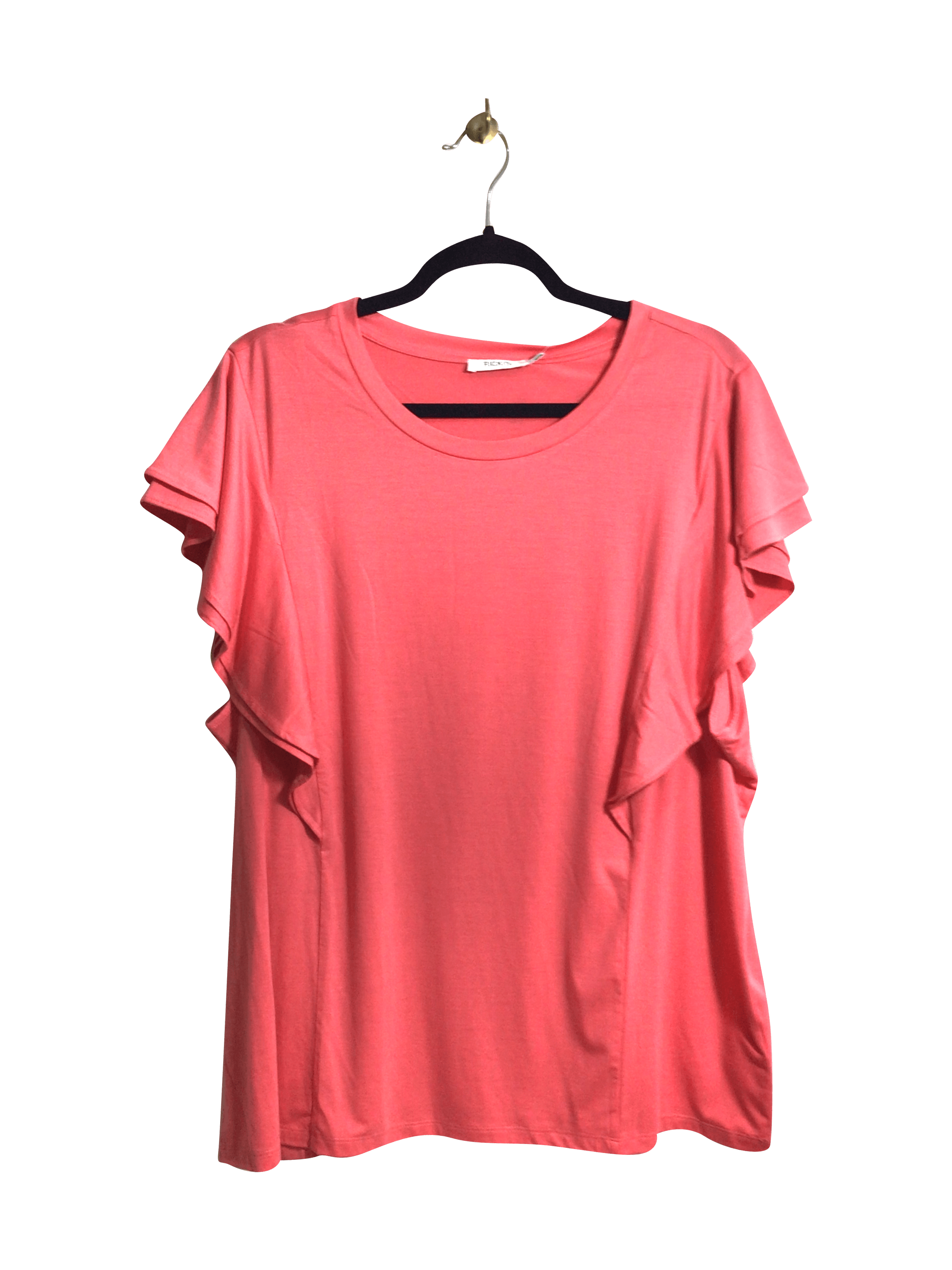 Stylish RICKI'S Second-Hand Women's Regular Fit Pink XXL T-Shirts
