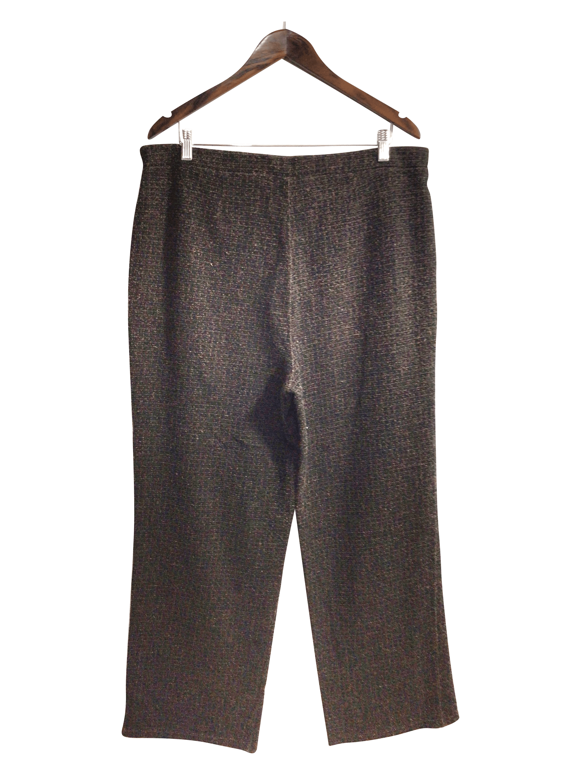 EMMA + JAMES Stylish Women's Brown Regular Fit Work Pants - Size XL
