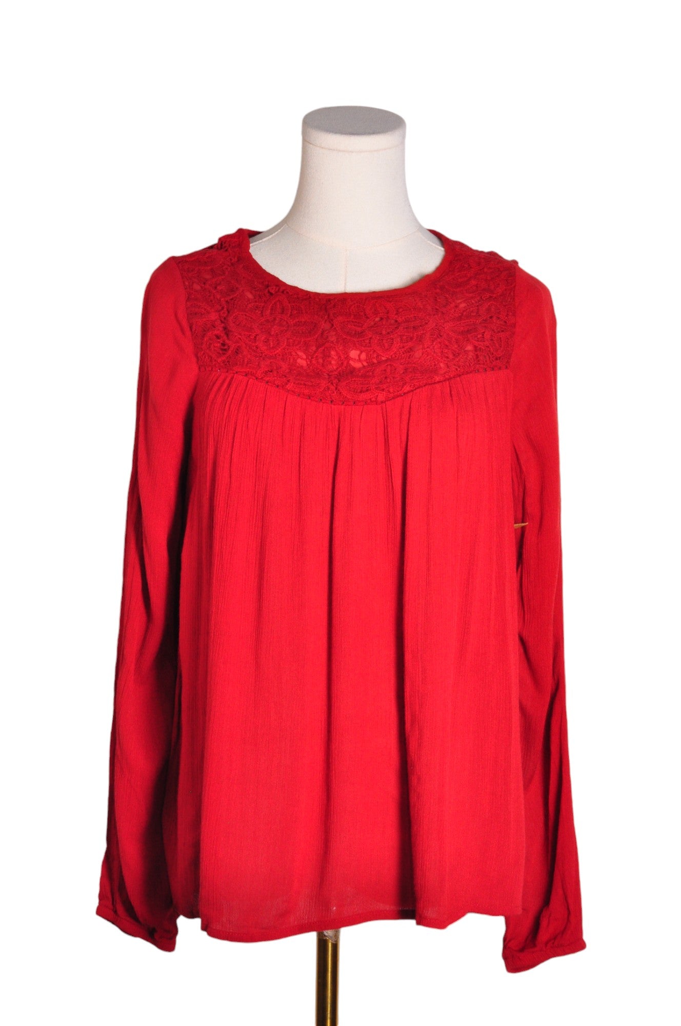 ARDENE Stylish Women's Regular-Fit Red Blouse - Size S