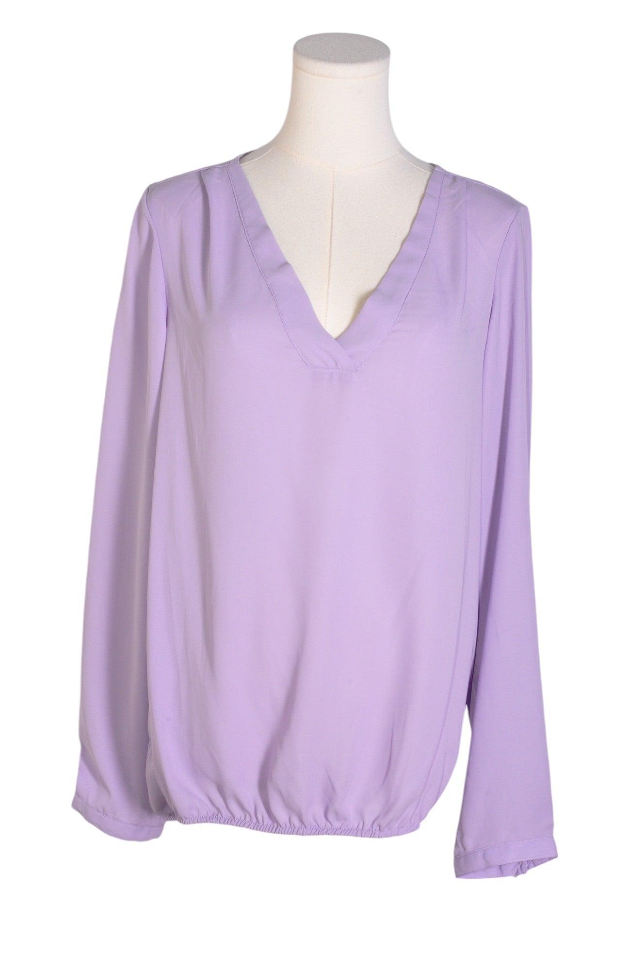 RICKI'S Stylish Purple Regular-Fit Women's Blouses - Size M