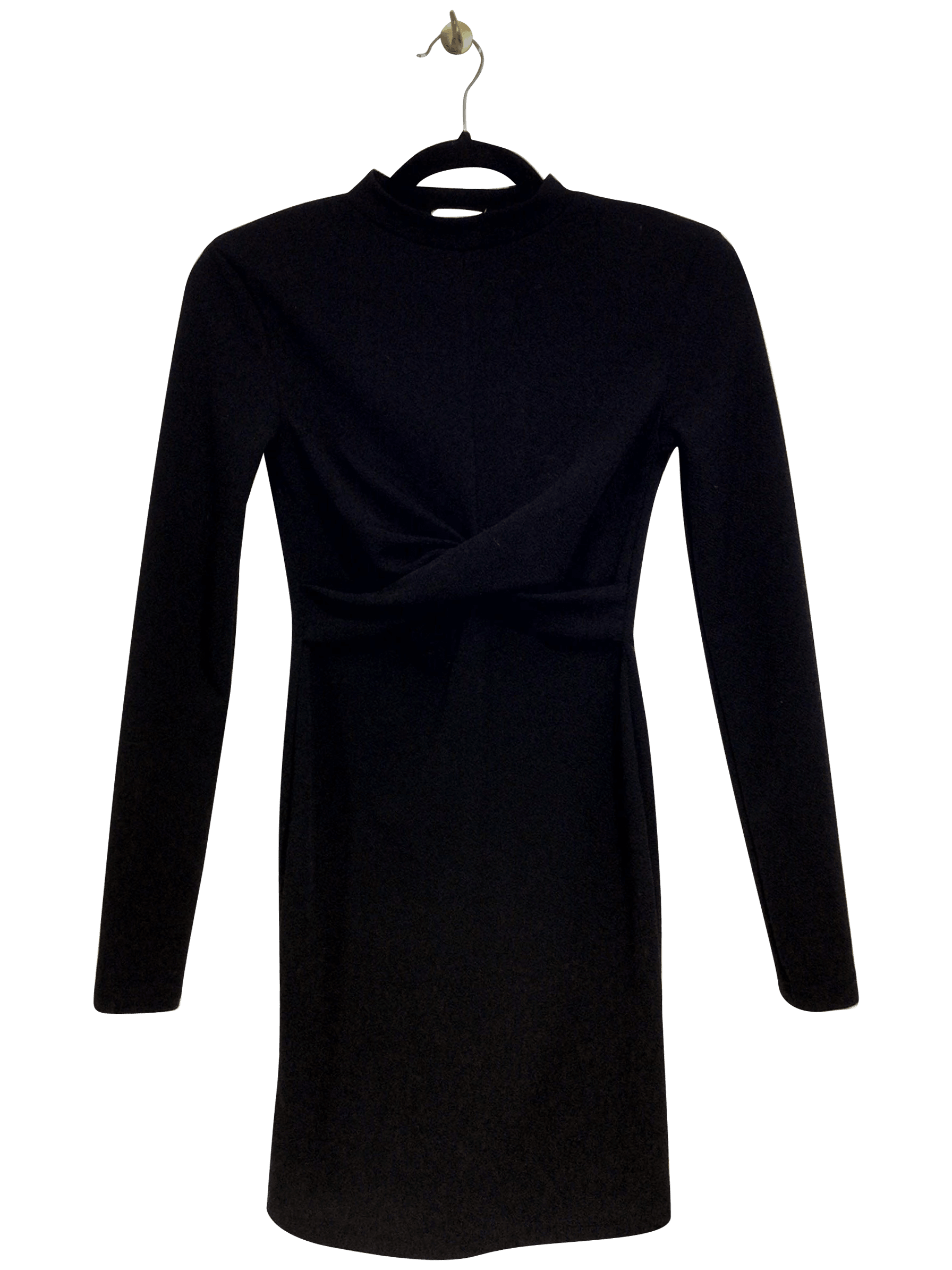 ARDENE Chic Regular Fit Black Midi Dress - XS
