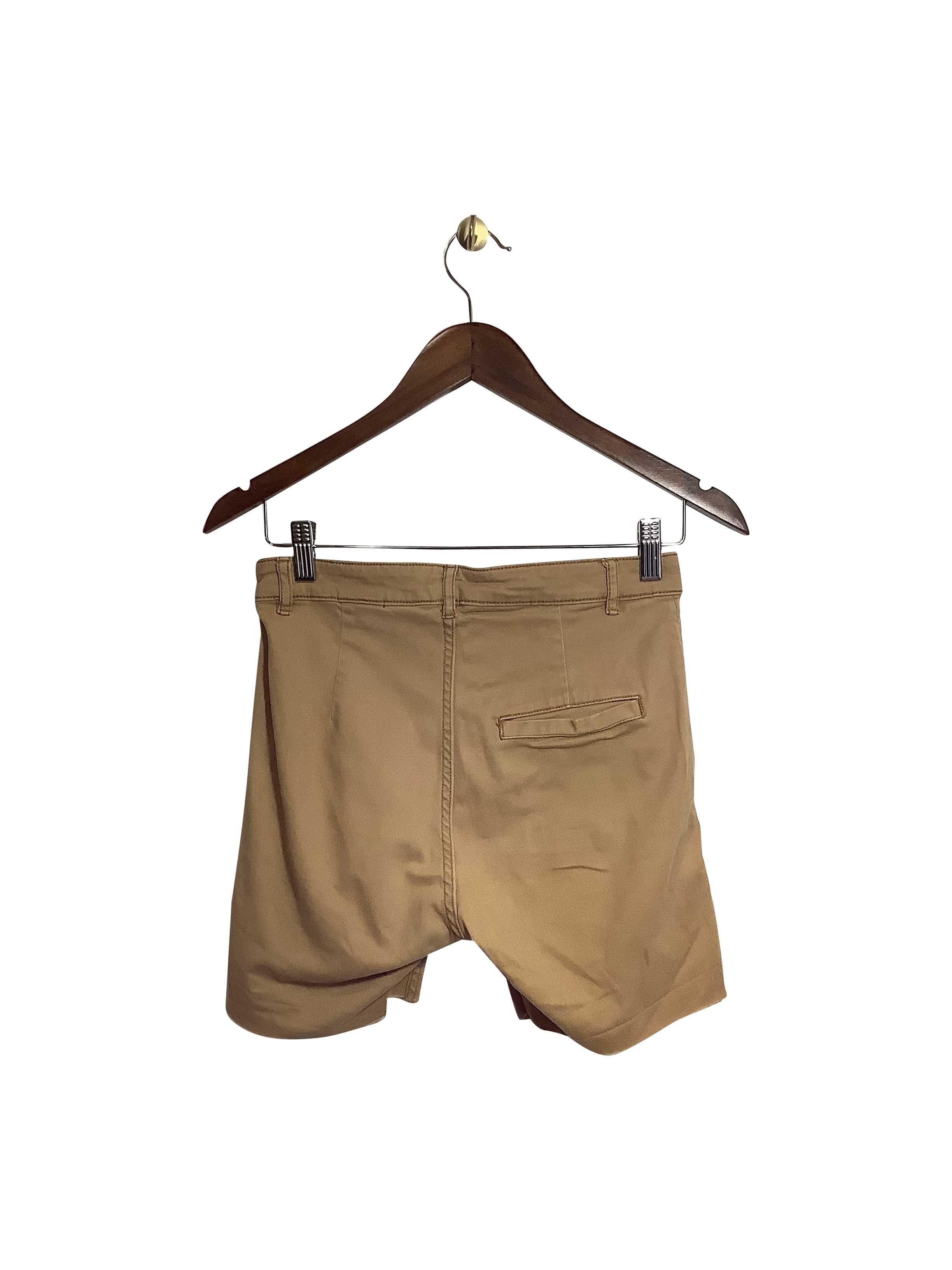 H&M Second Hand Regular Fit Knee-Length Brown Pant Shorts - Size 2