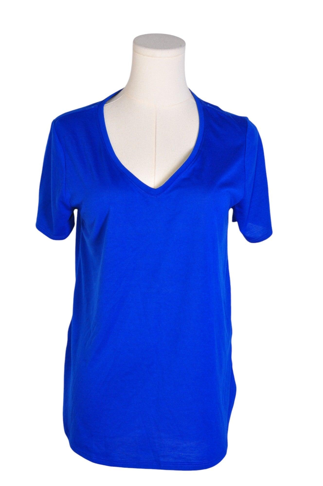 JOE FRESH Stylish Women's Blue Regular-Fit T-Shirt - Size M