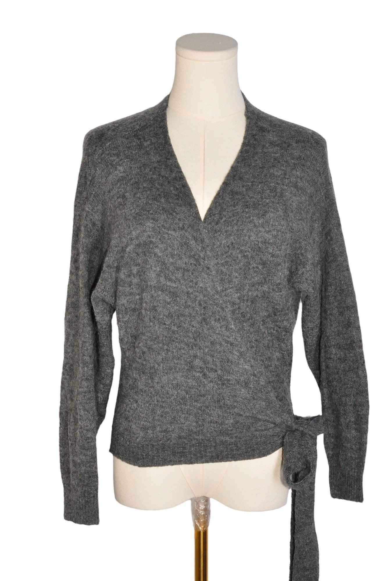 H&M Second-Hand Gray Regular-Fit Women's Blouses - Size S