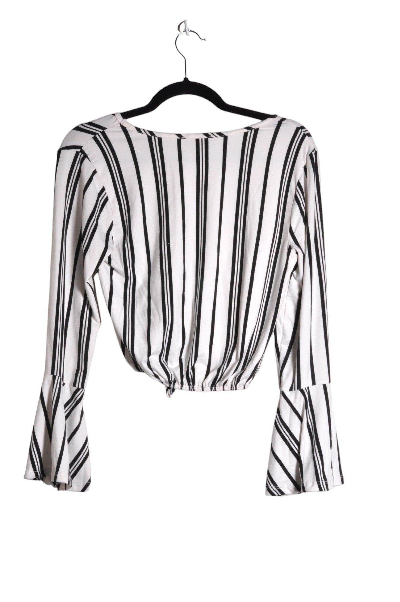 ECLIPSE Fashionable Women's Regular Fit White Blouse - Size S
