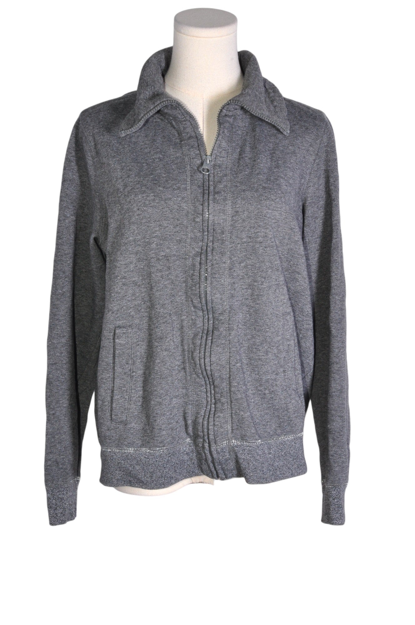 JOE FRESH Stylish Women's Gray Regular-Fit XL Sweaters