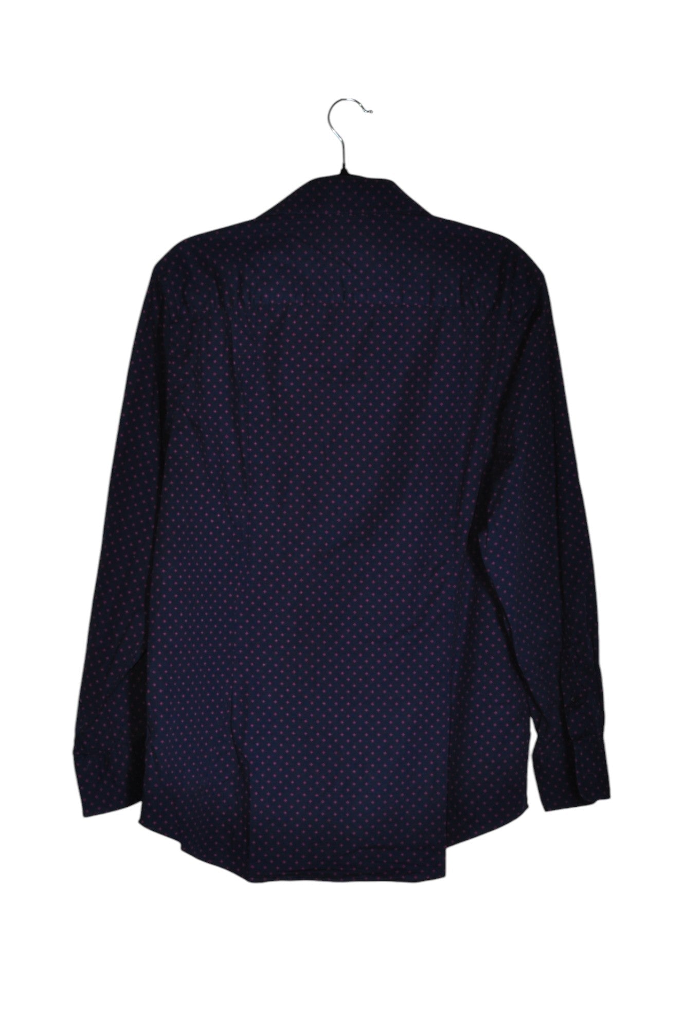 ESQUIRE Men's Classic Blue Button - Down Regular - Fit Tops in Size L