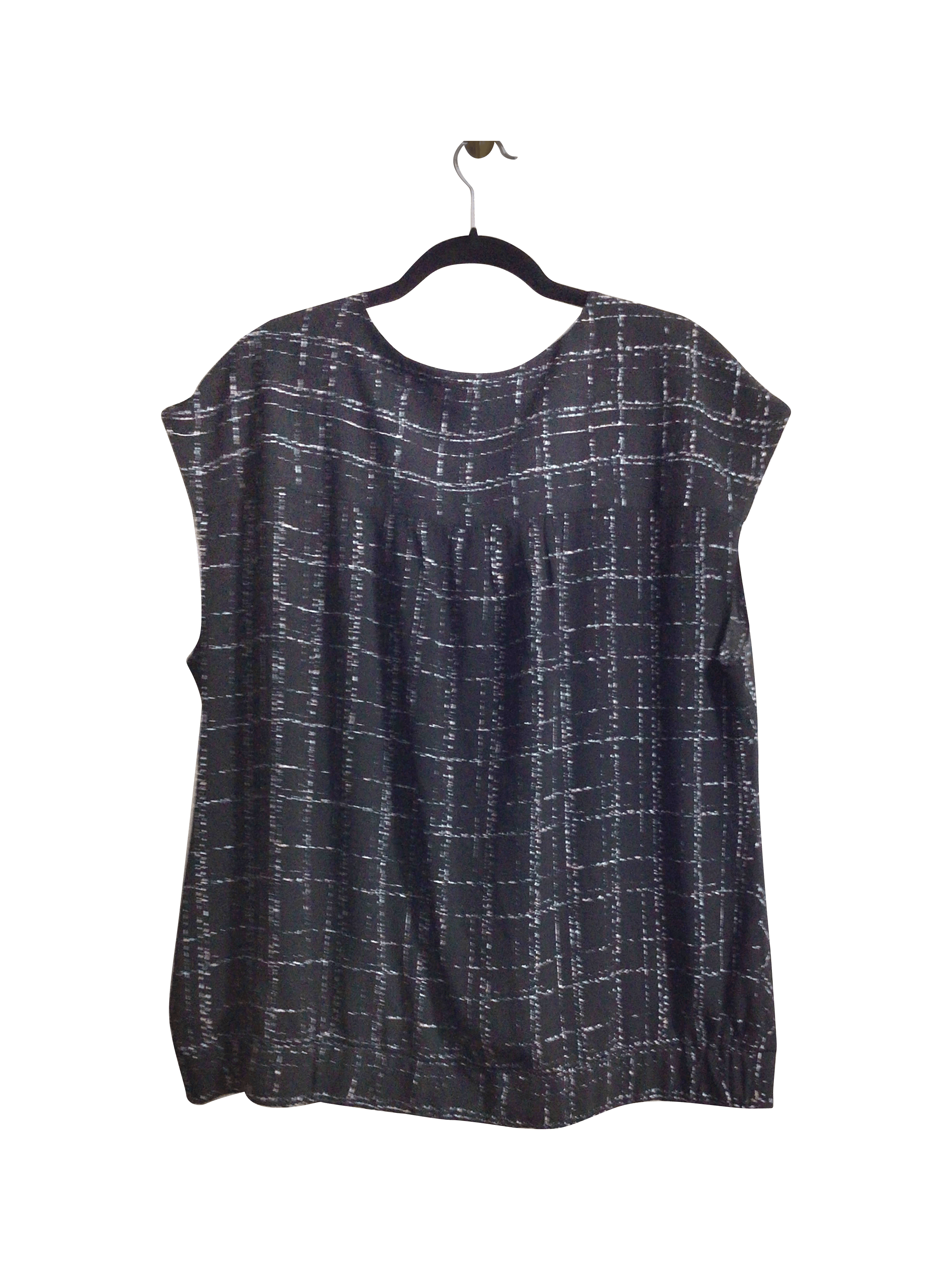 REITMANS Stylish Women's Regular-Fit Black Blouses in XXL