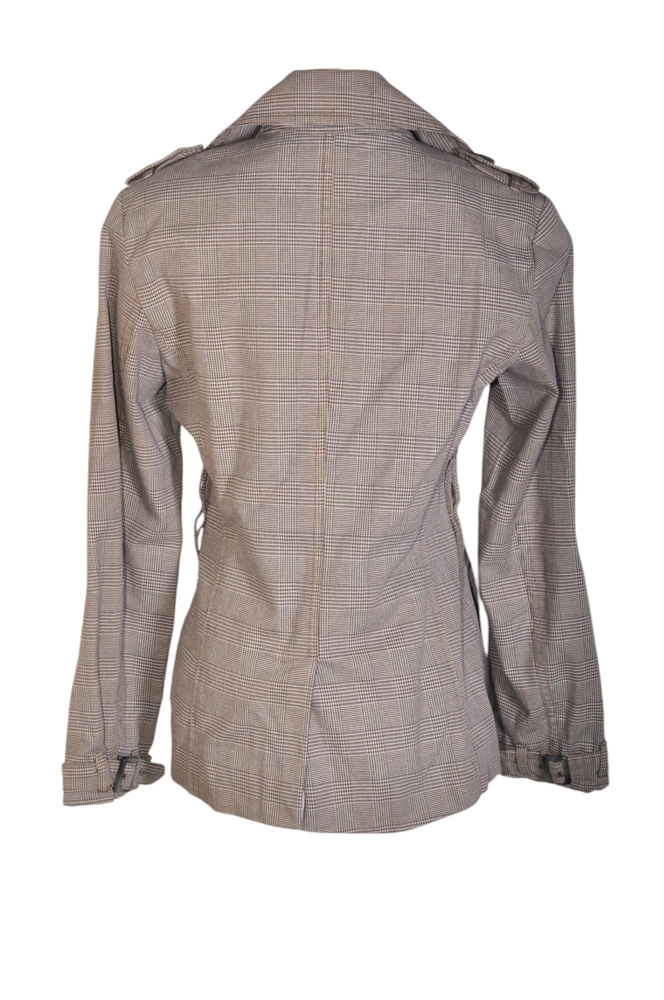 ESPRIT Second Hand Women's Regular Fit Gray Coat - Size 4