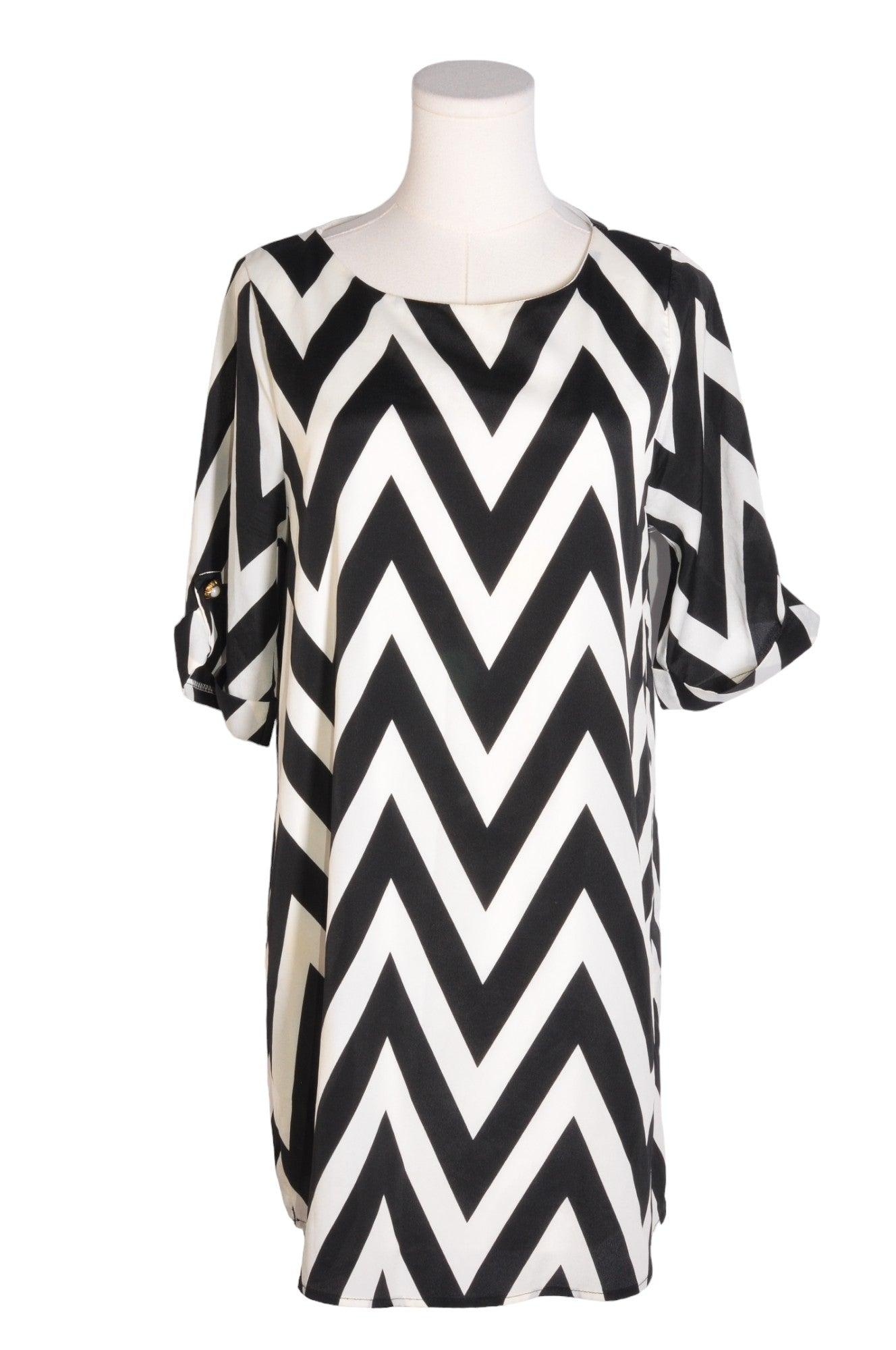 EVERLY Stylish Women's White Regular-Fit Blouse - Size M