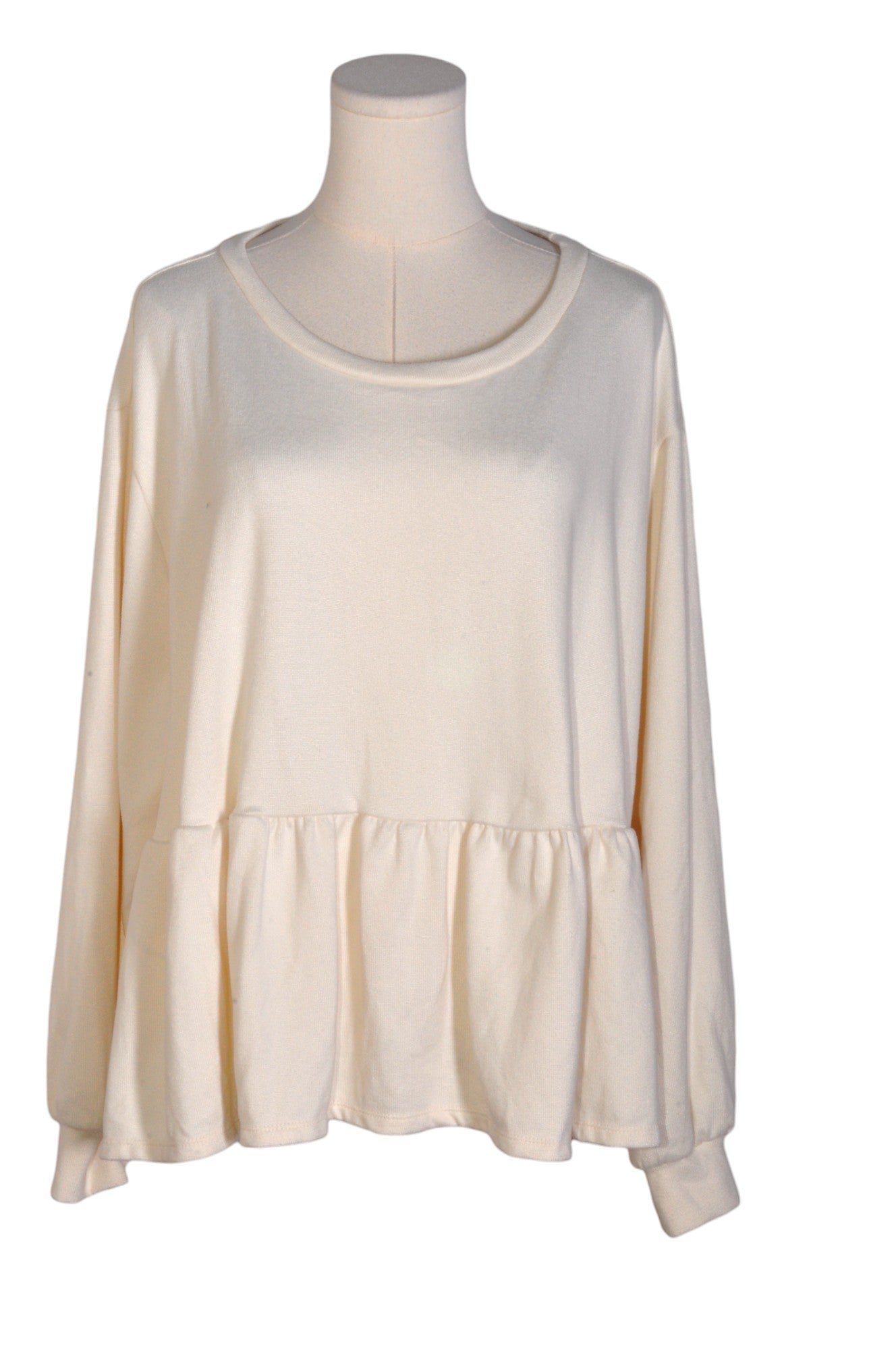 JOE FRESH Stylish Women's White Regular-Fit Blouses - XL