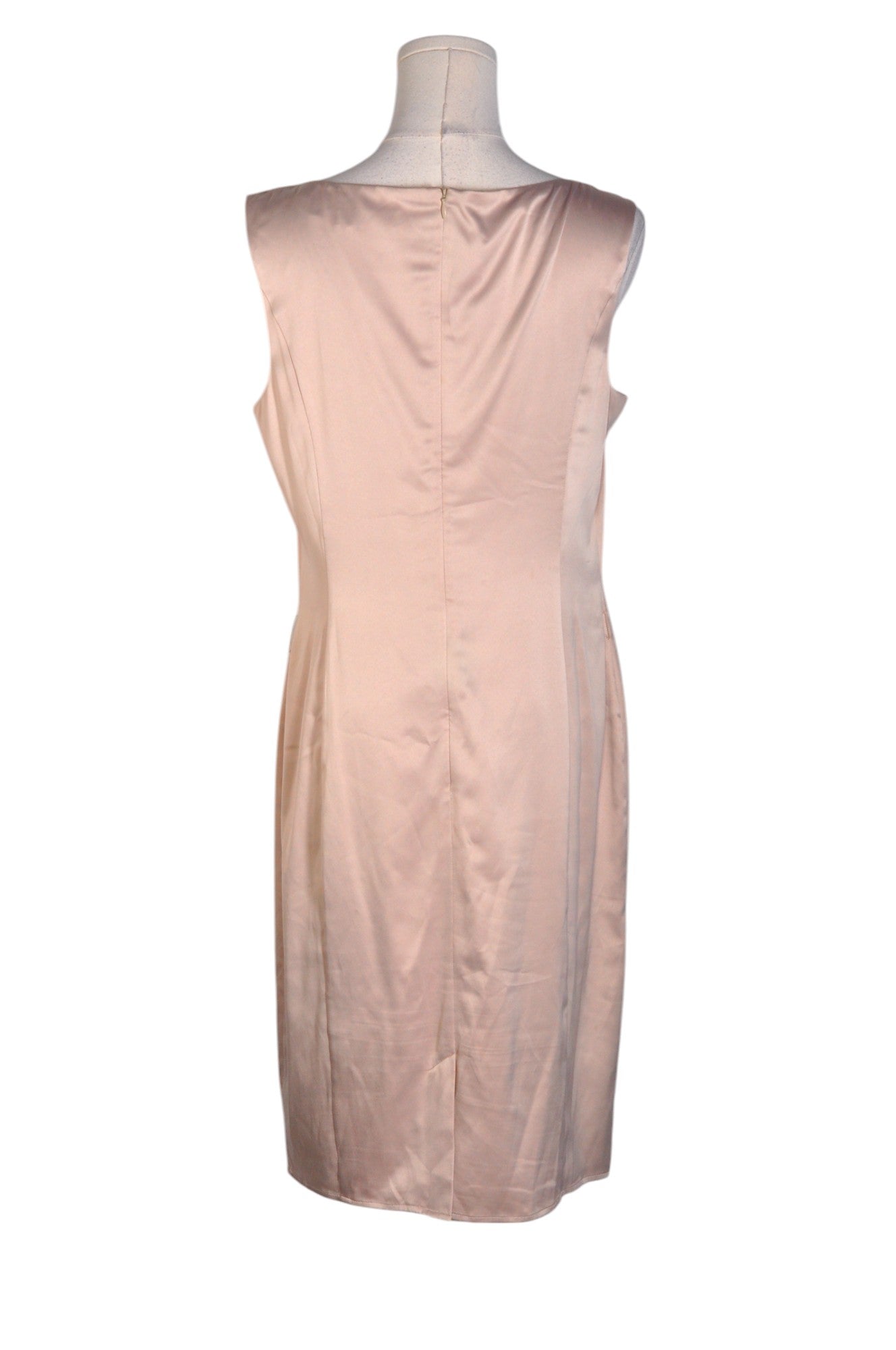 Stylish ESPRIT Second - Hand Women's Regular - Fit Brown Shift Dress Size 10