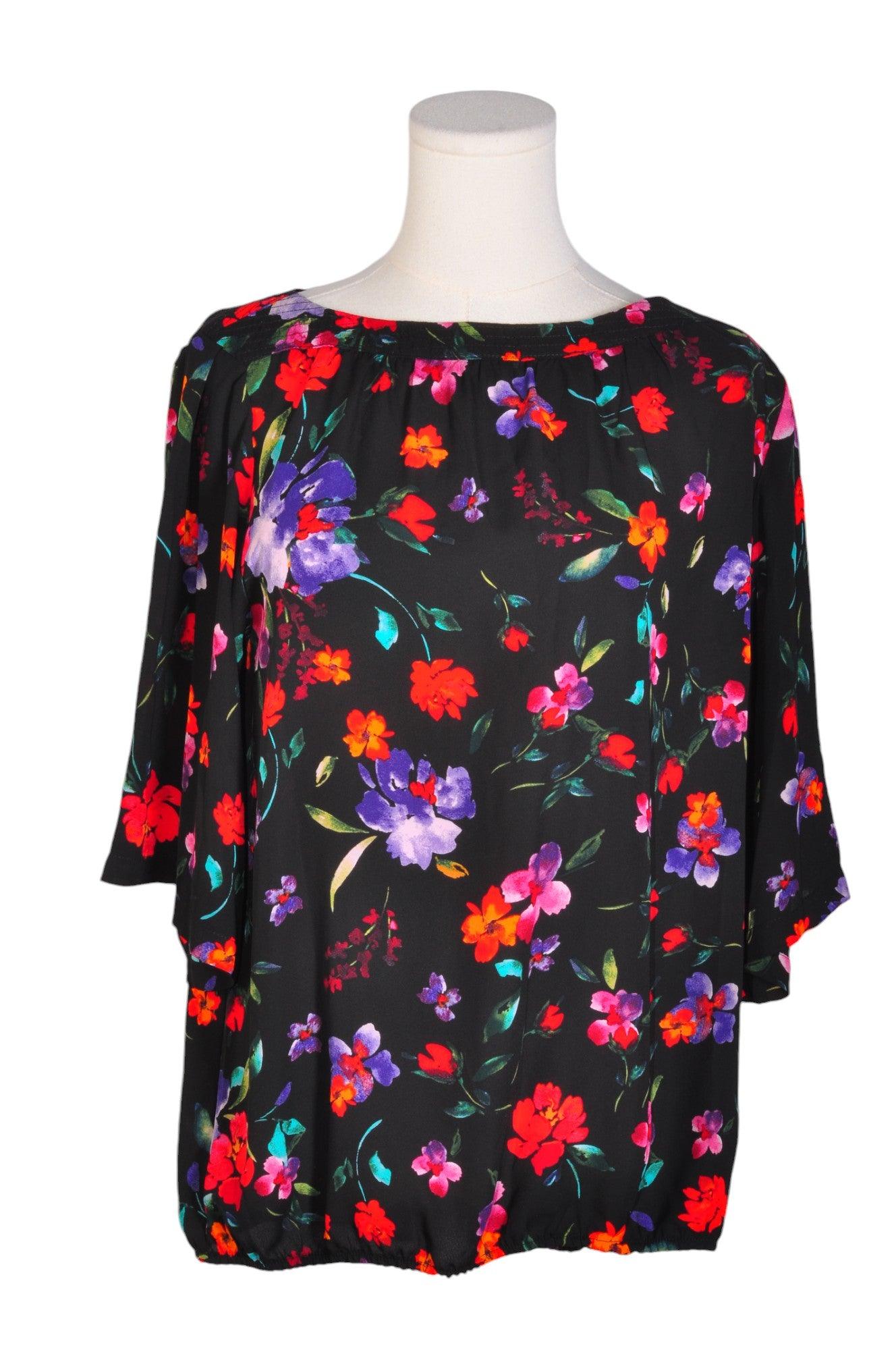 REITMANS Stylish Regular-Fit Black Women's Blouses - Size M