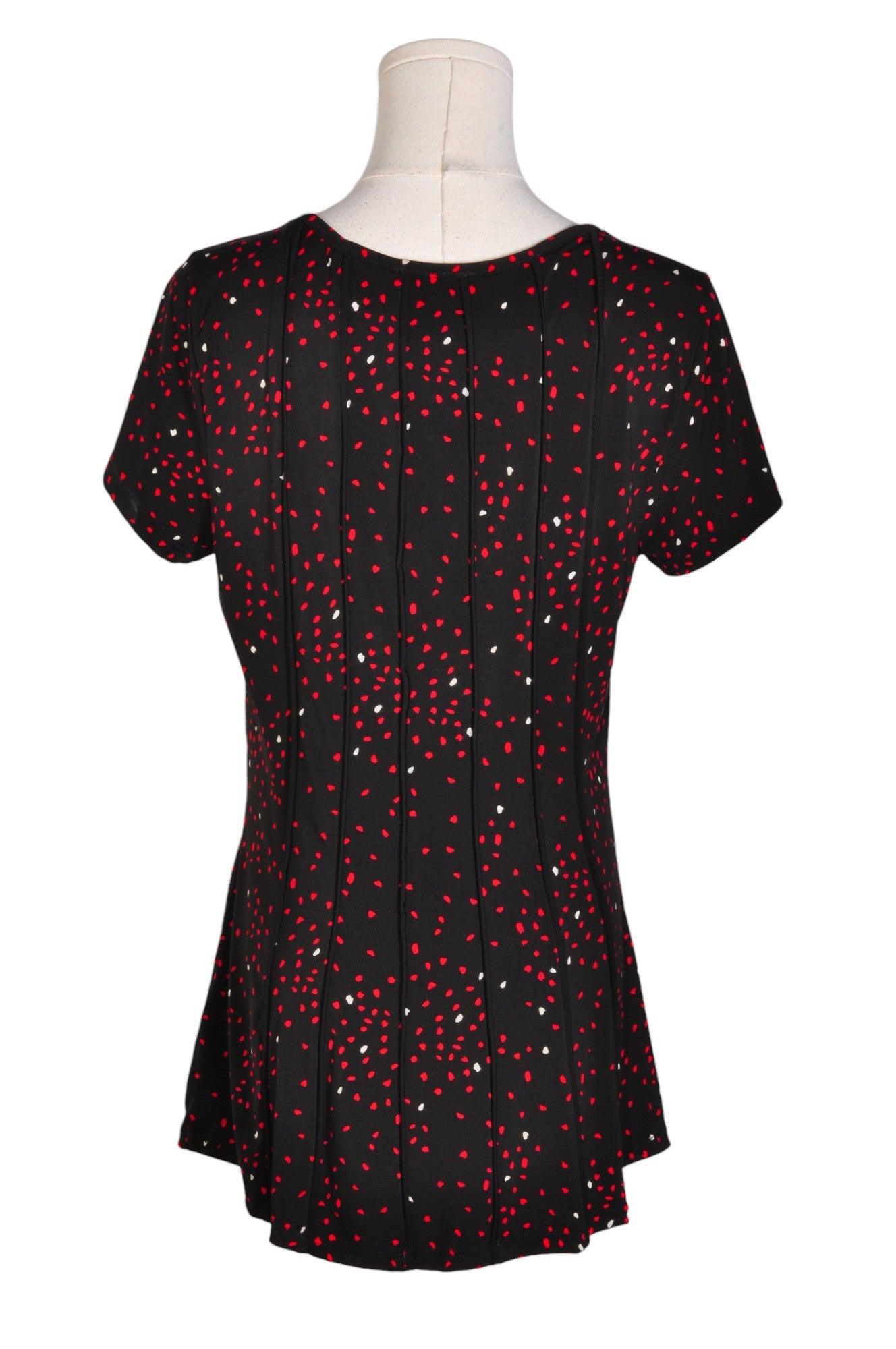 RICKI'S Stylish Regular-Fit Women's Black Blouse - Size M