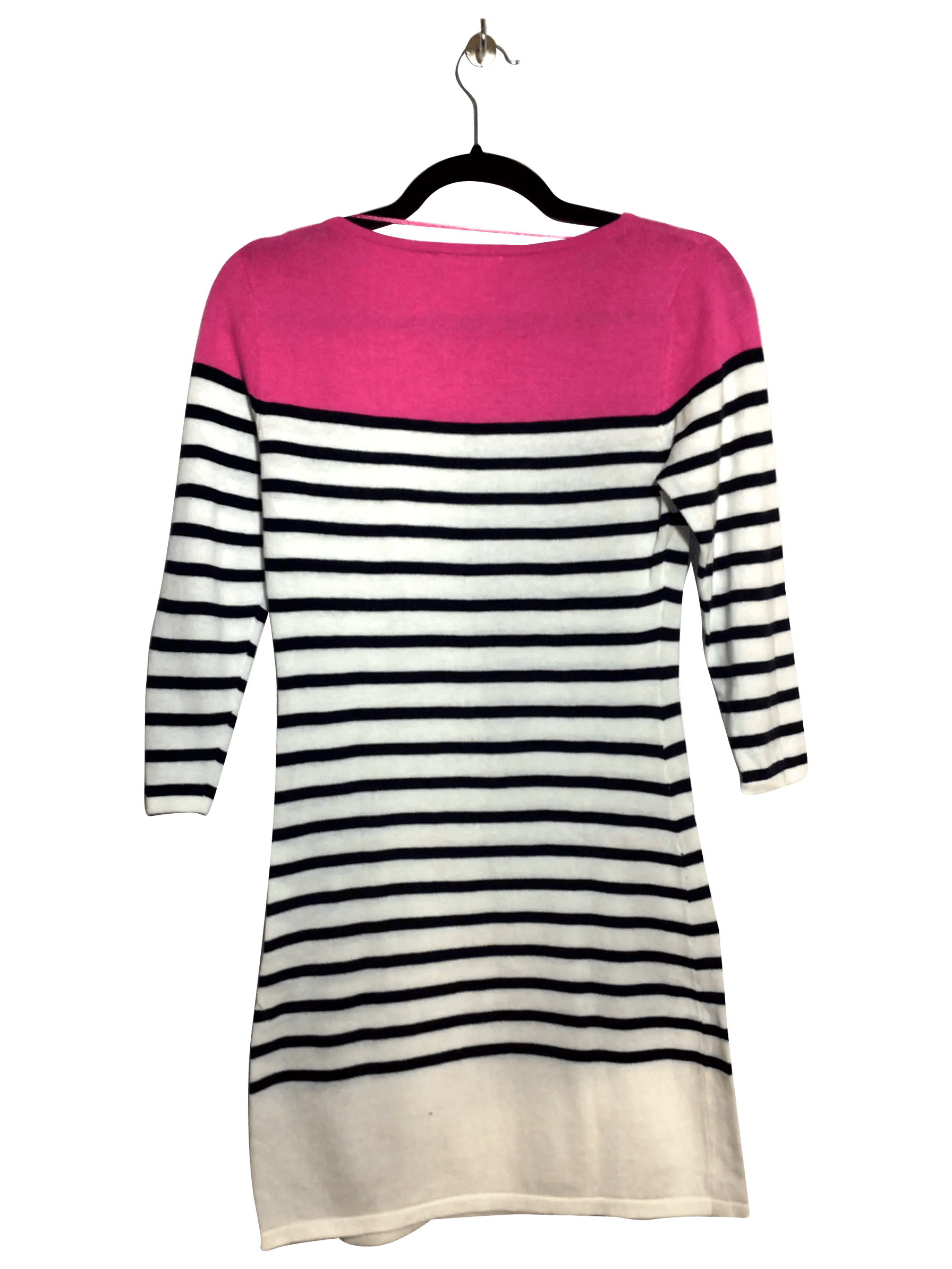 ELLISON Elegant Regular Fit White Midi Dress - Size S