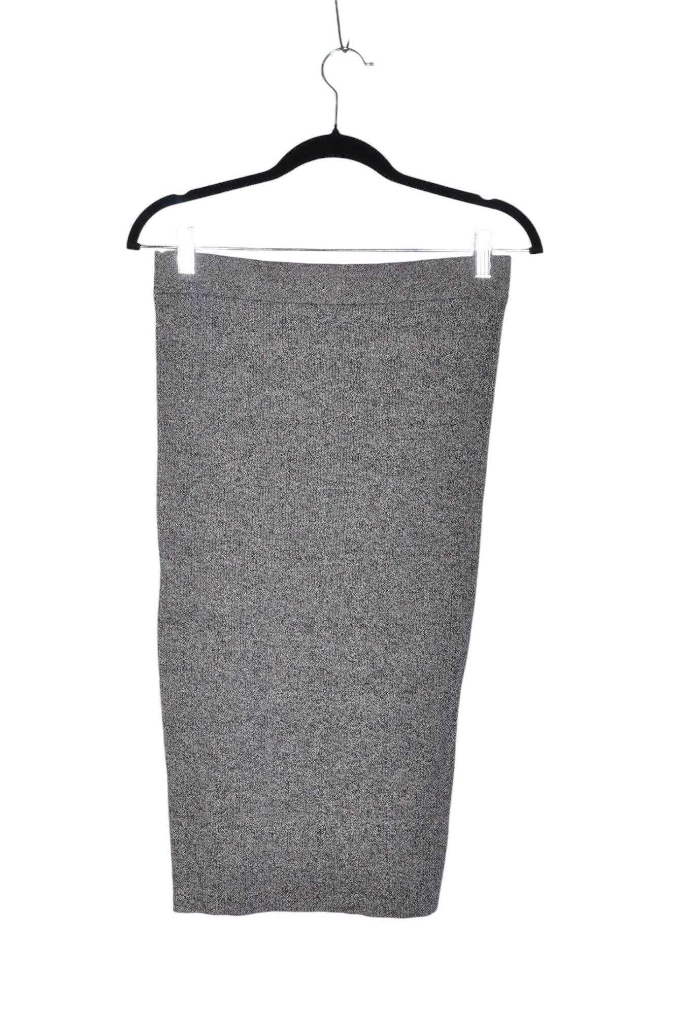 JOE FRESH Stylish Women's Casual Gray Regular-Fit Skirt - Size M