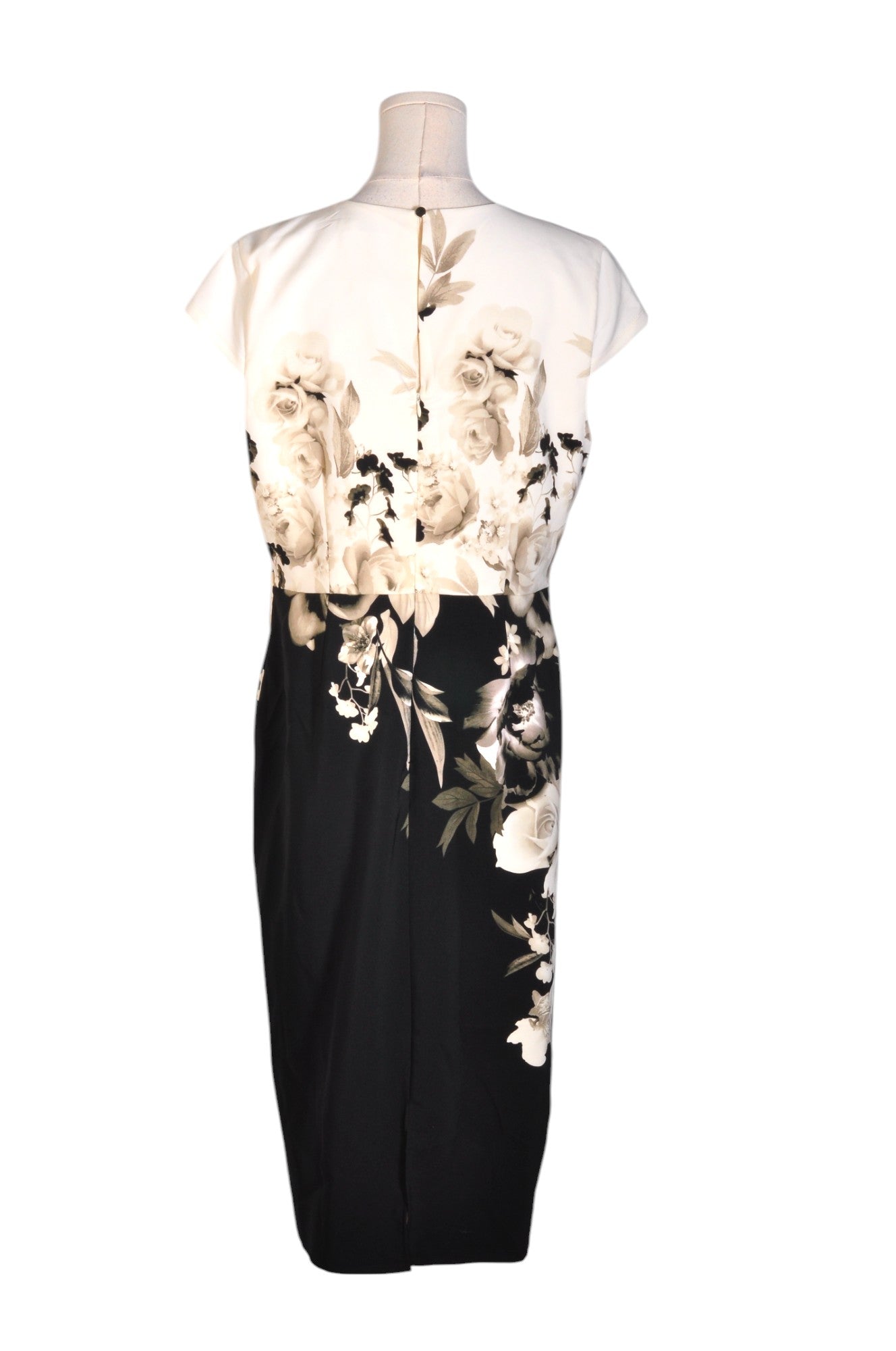 Stylish RICKI'S Women's Regular Fit Black Maxi Dress - Size 14