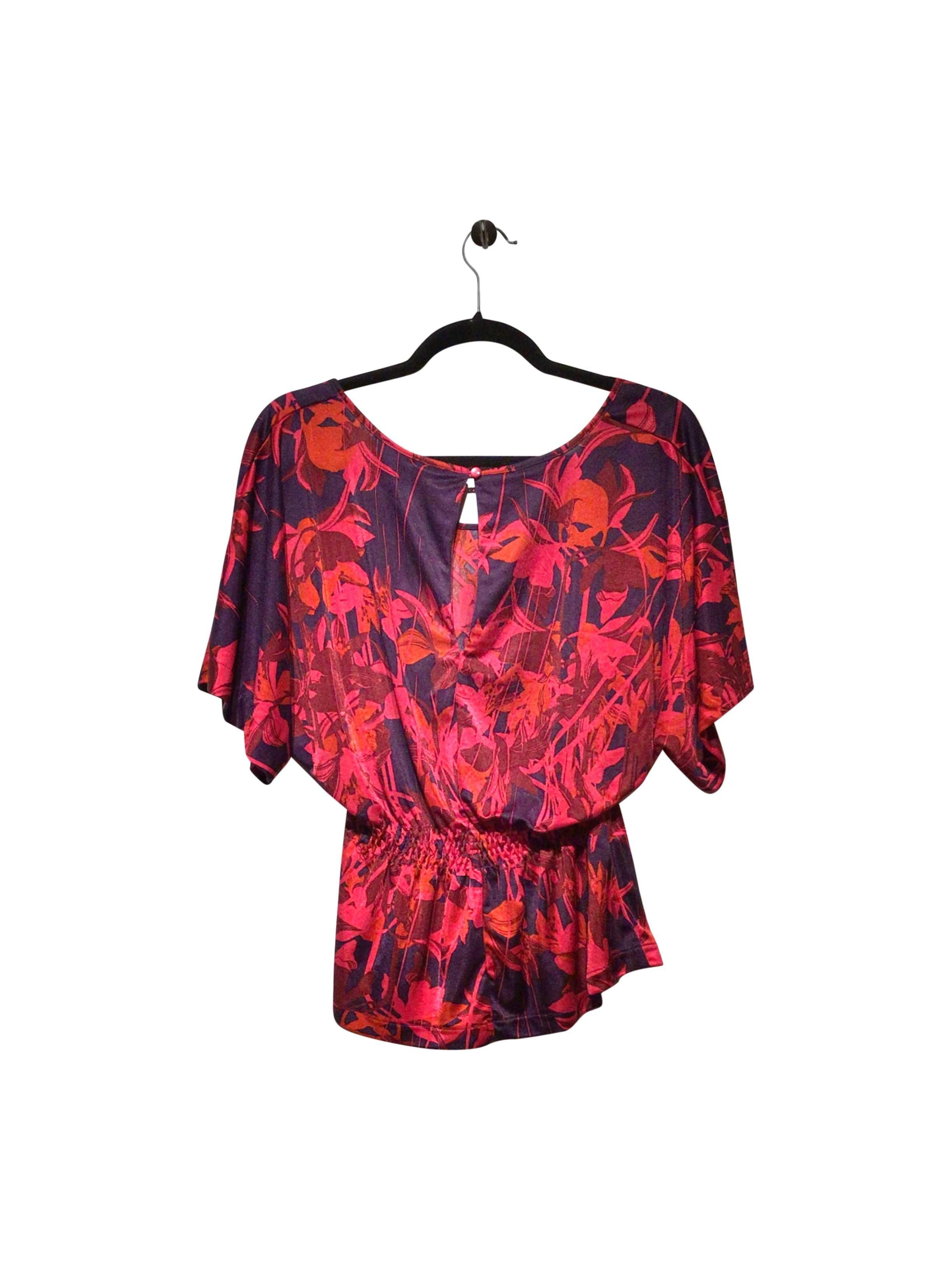 H&M Stylish Regular Fit Red Blouse - Size XS