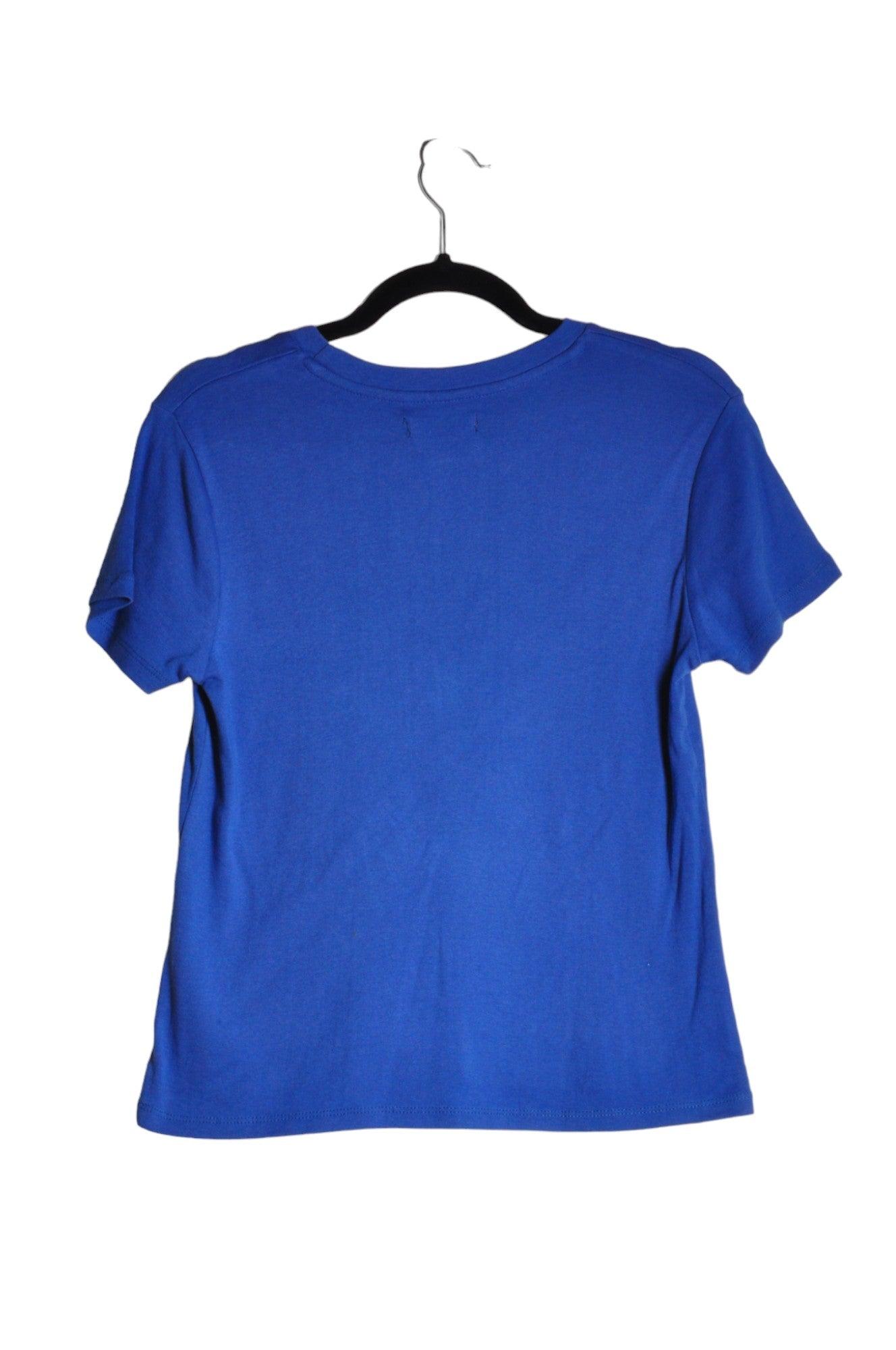 Stylish ETHNIC Blue Regular Fit Women's T-Shirt - Size S