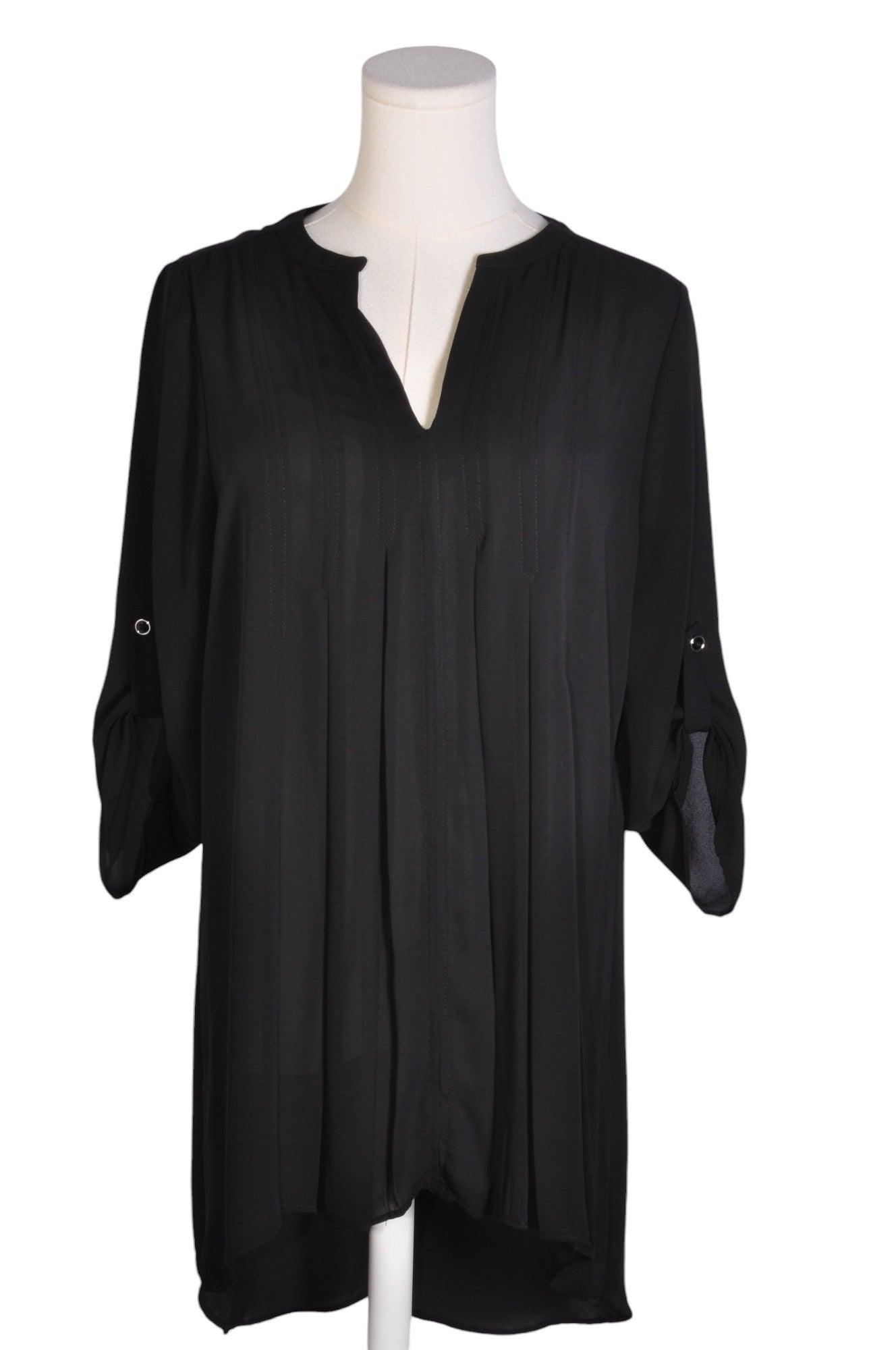 RICKI'S Stylish Women's Black Regular-Fit Tunics - Size M