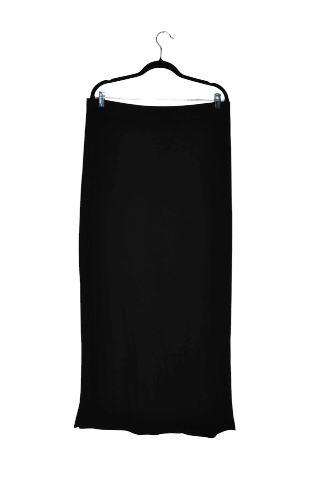 Stylish H&M Women's Casual Black Regular Fit Skirt - Size L