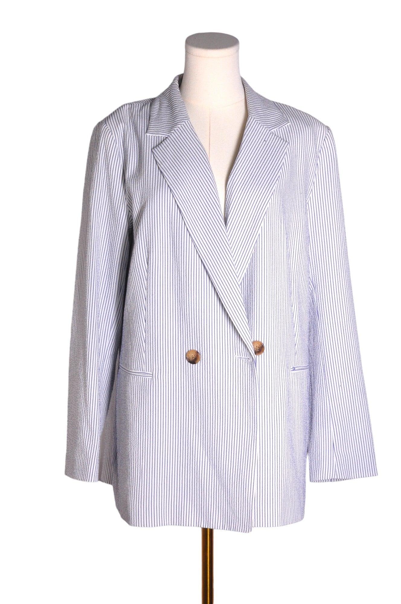 H&M Men's Regular Fit White Blazer - Size M