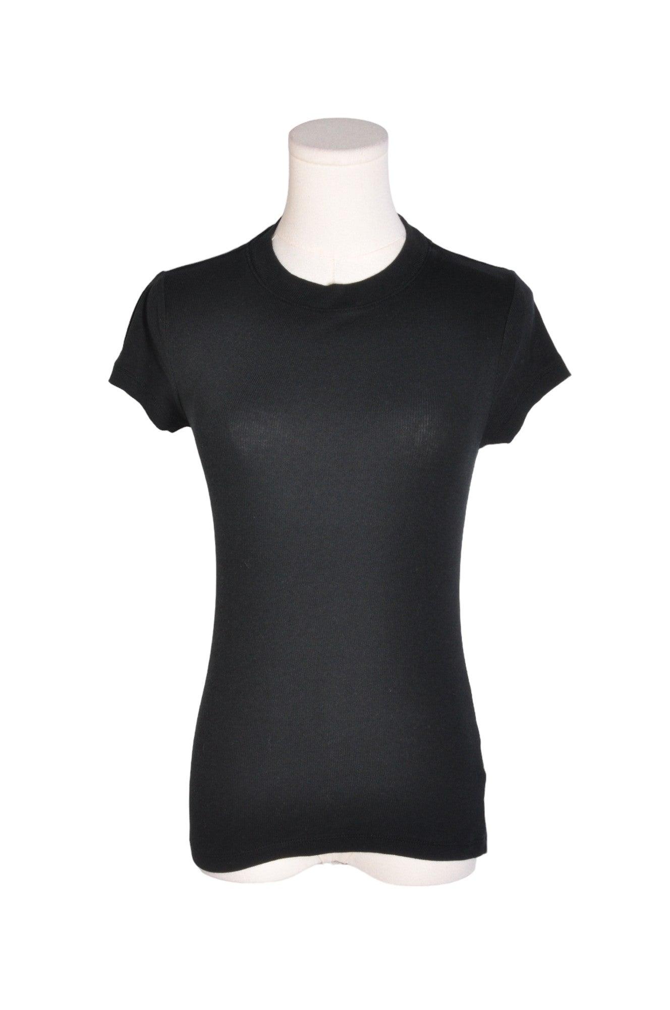 A NEW DAY Stylish Women's Regular Fit Black T-Shirt - Size XS