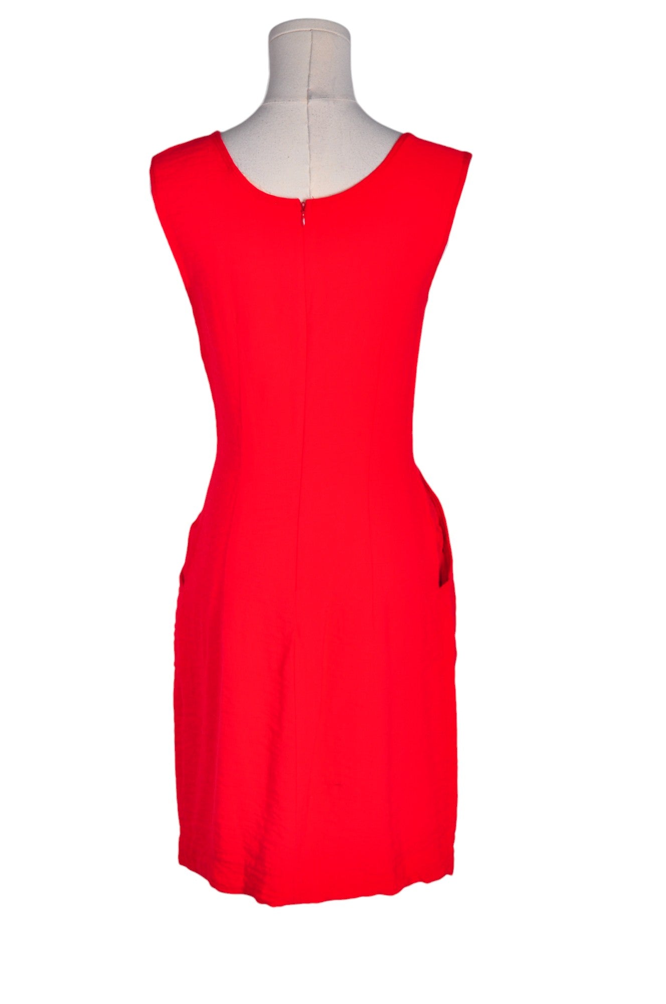 ANNIE 50 Stylish Women's Red Regular-Fit Sheath Dress - Size S