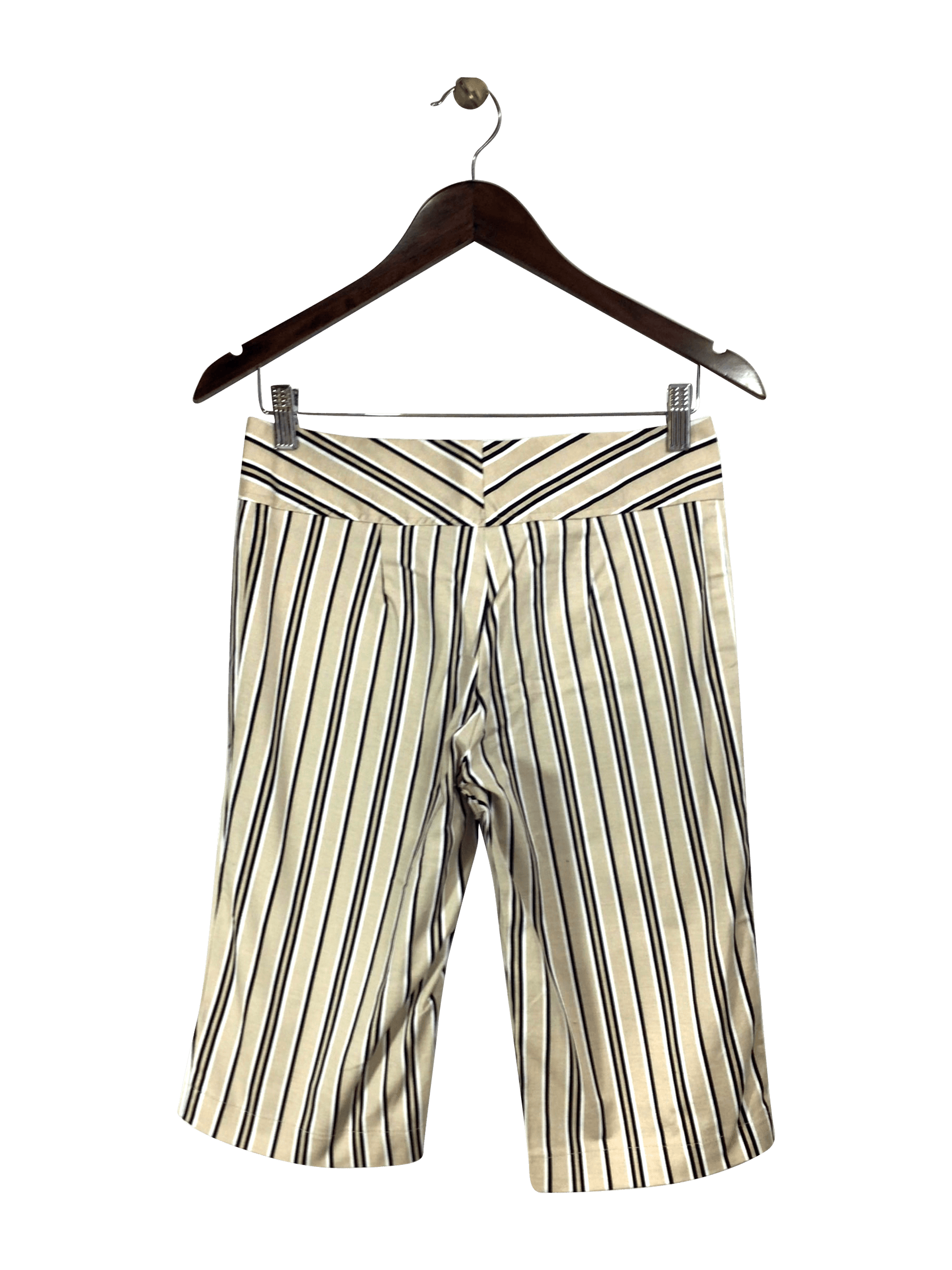 GLEN RIVER Stylish Beige Regular Fit Pant Shorts - Size 6
