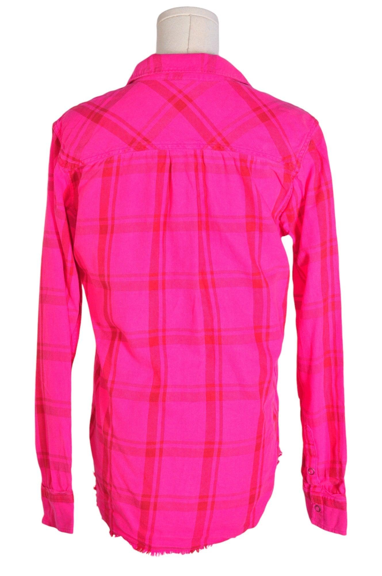 EDDIE BAUER Stylish Women's Pink Regular Fit Button Down Tops - Size S