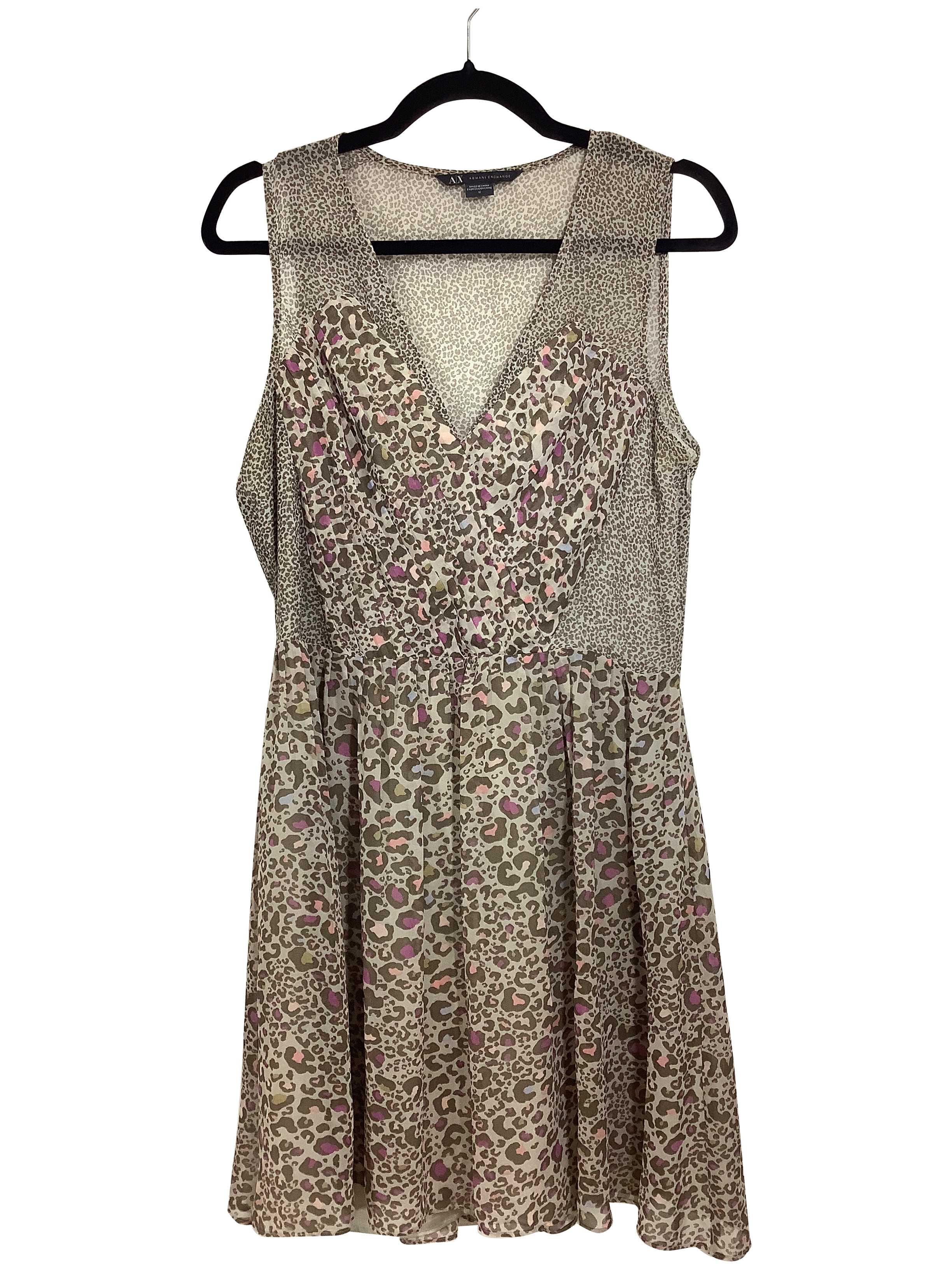 Stylish ARMANI Gray Regular Fit Shift Dress - Size 12